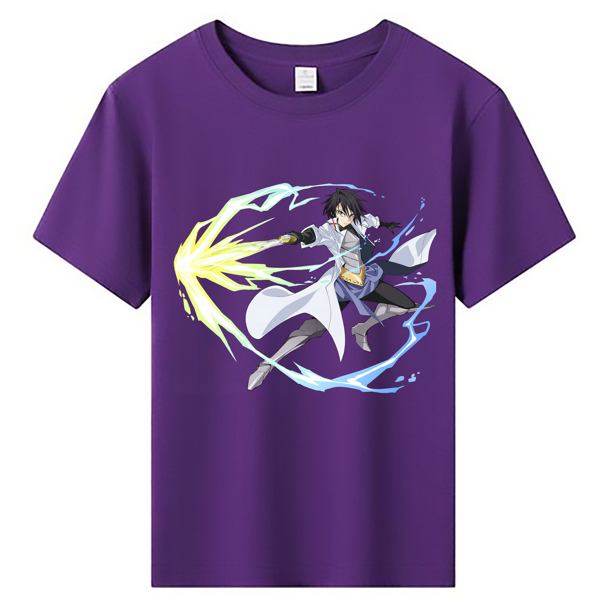 （画像用） 転スラ Regarding Reincarnated to Slime 綿100％キッズTシャツ（フロントプリント）