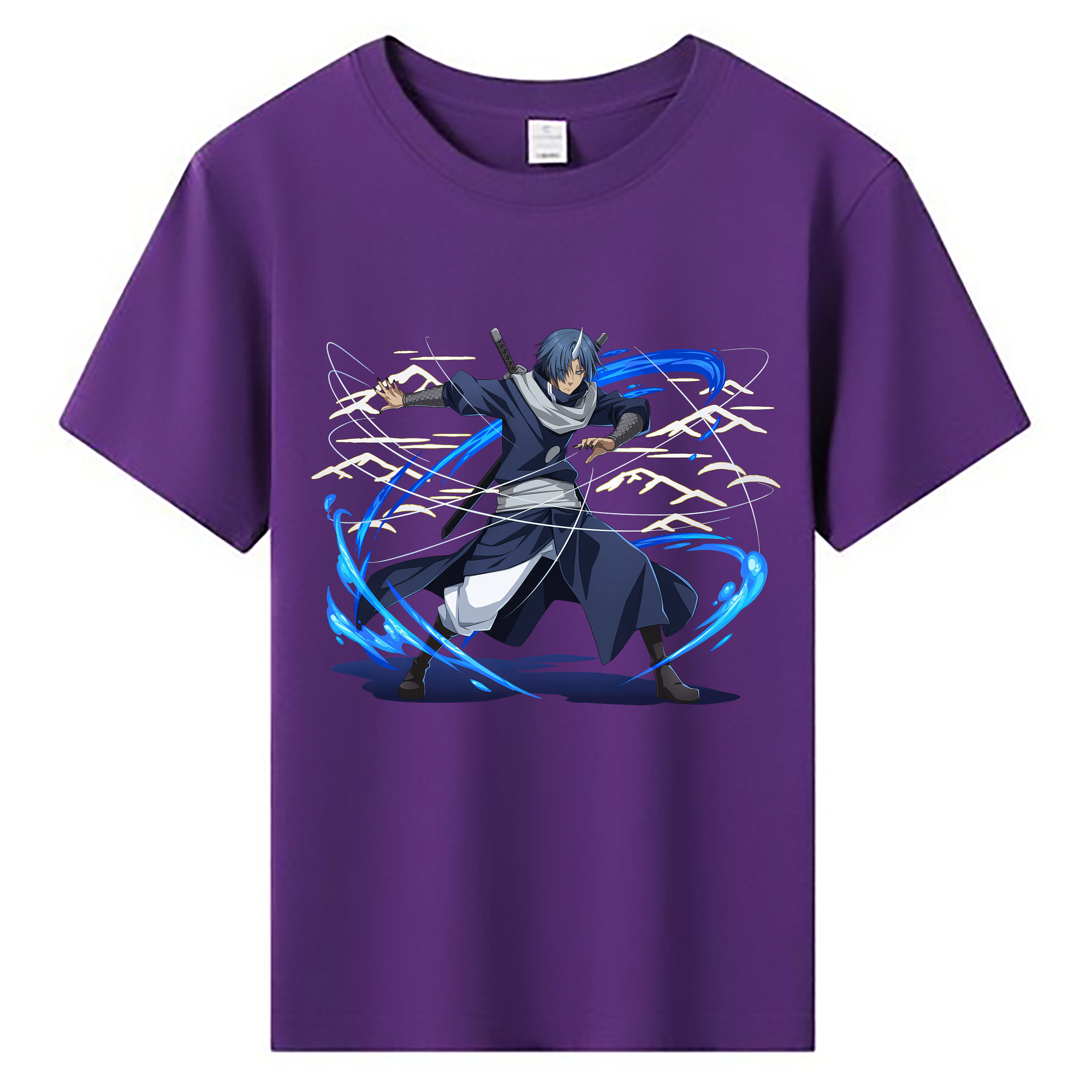 （画像用） 転スラ Regarding Reincarnated to Slime 綿100％キッズTシャツ（フロントプリント）