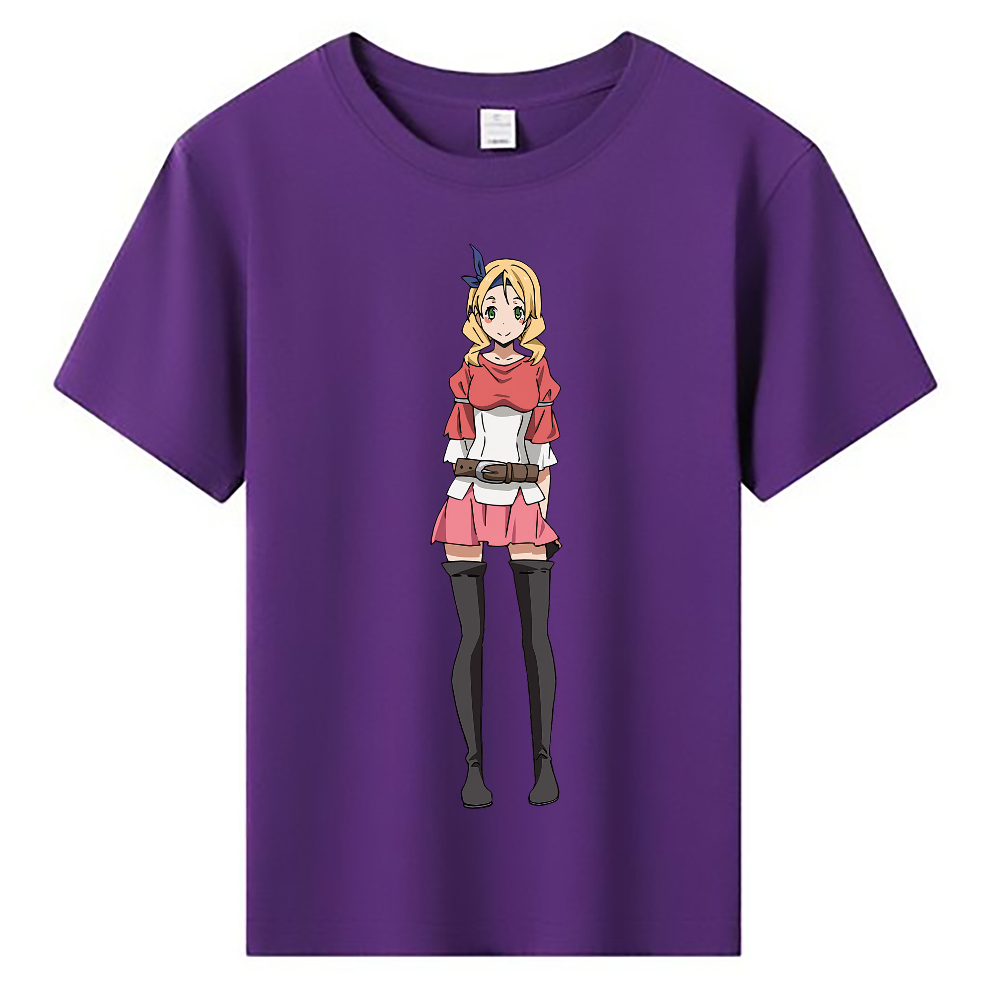 （画像用） 転スラ Regarding Reincarnated to Slime 綿100％キッズTシャツ（フロントプリント）