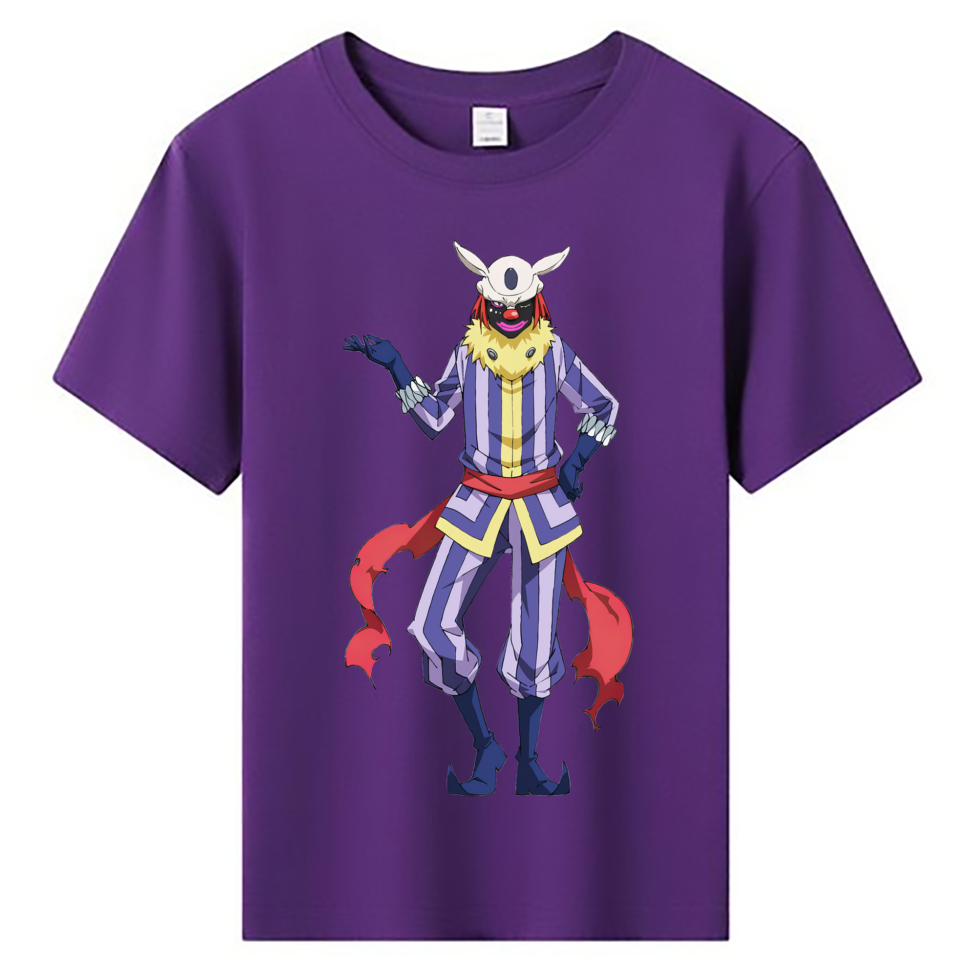 （画像用） 転スラ Regarding Reincarnated to Slime 綿100％キッズTシャツ（フロントプリント）