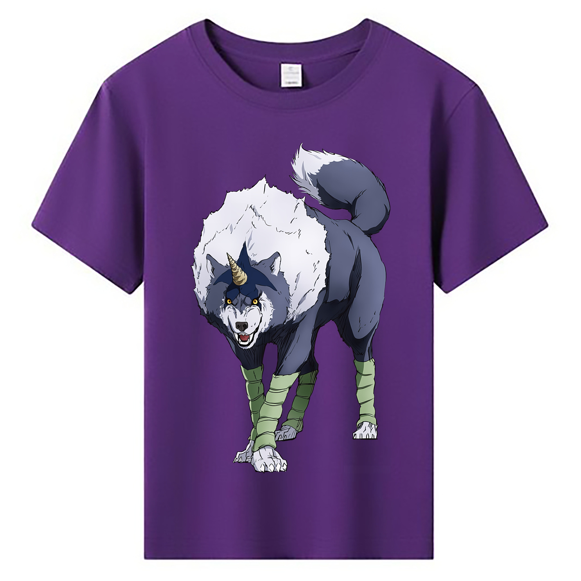 （画像用） 転スラ Regarding Reincarnated to Slime 綿100％キッズTシャツ（フロントプリント）