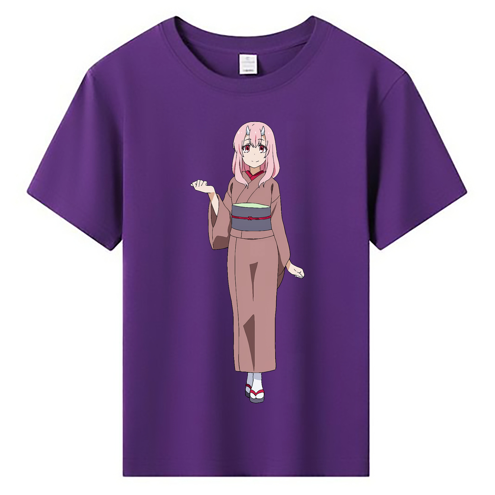（画像用） 転スラ Regarding Reincarnated to Slime 綿100％キッズTシャツ（フロントプリント）
