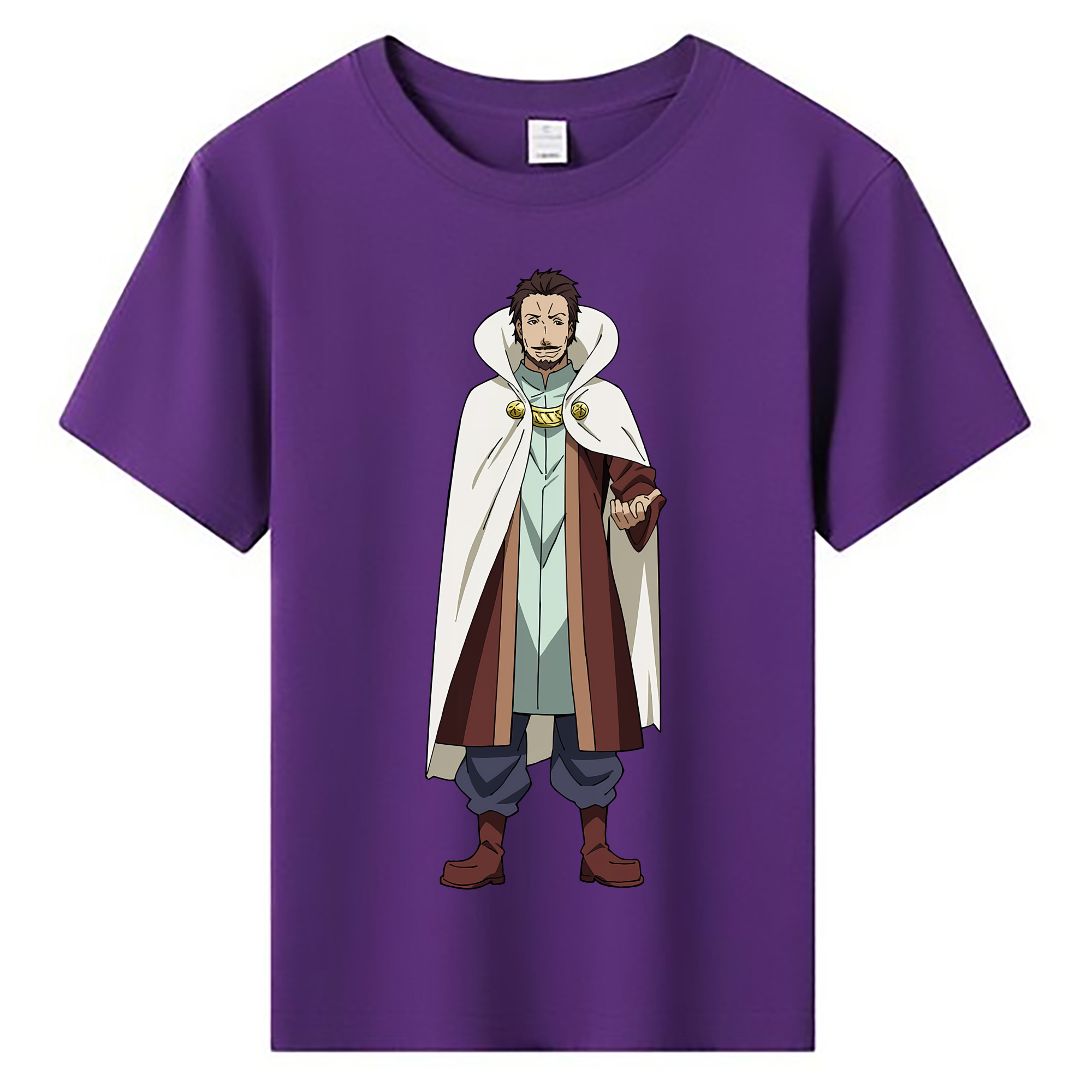 （画像用） 転スラ Regarding Reincarnated to Slime 綿100％キッズTシャツ（フロントプリント）
