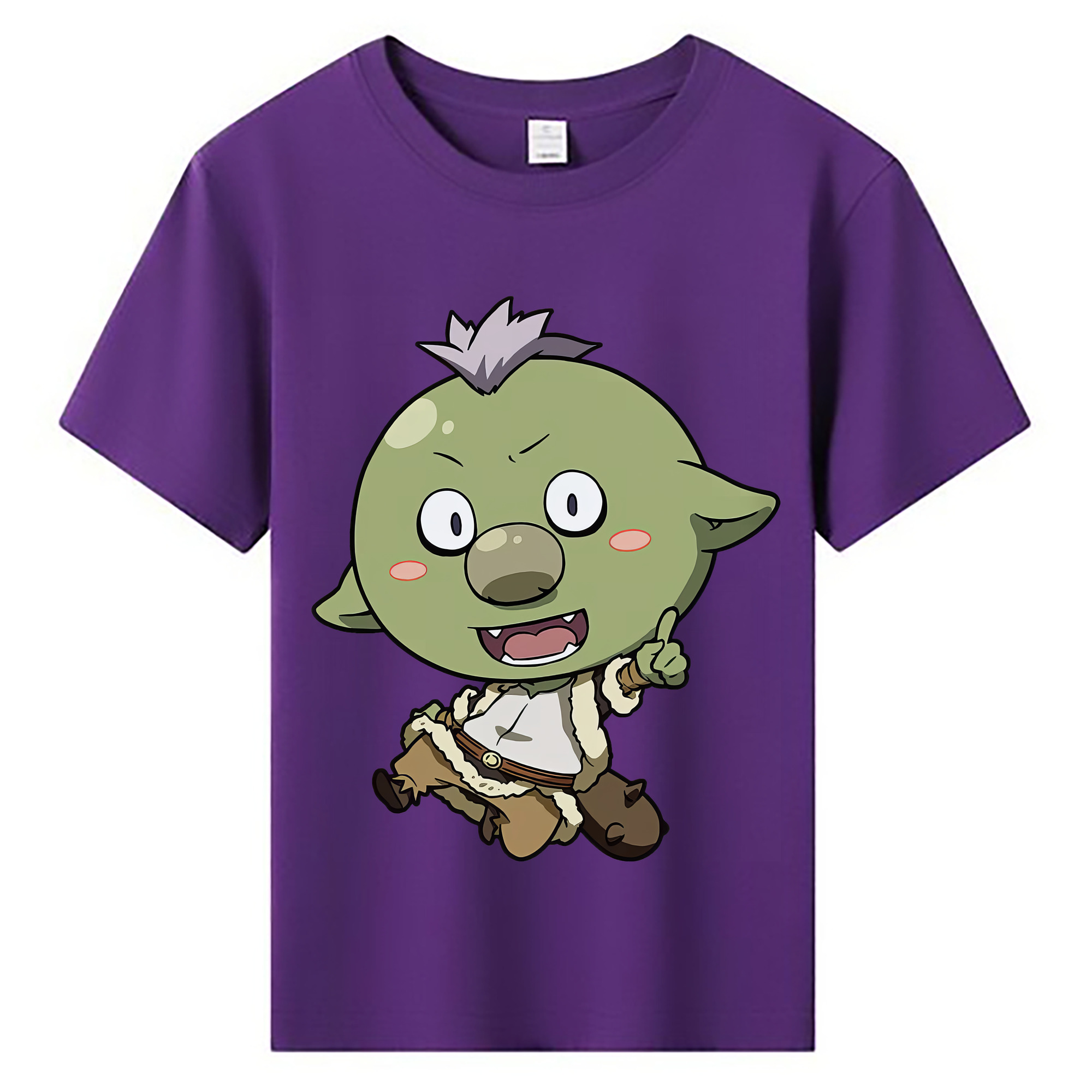 （画像用） 転スラ Regarding Reincarnated to Slime 綿100％キッズTシャツ（フロントプリント）