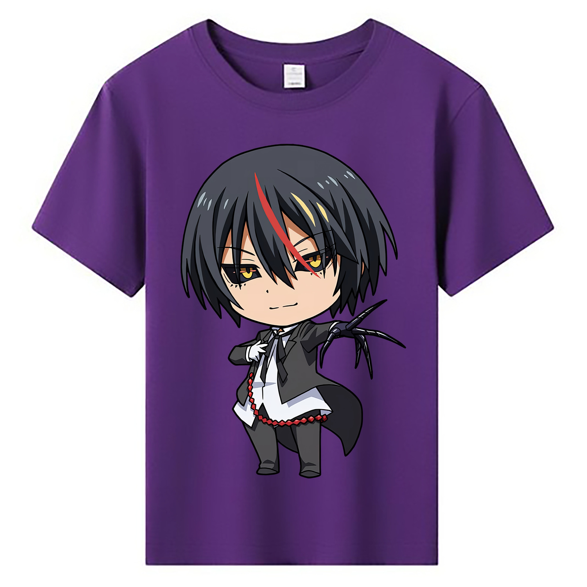 （画像用） 転スラ Regarding Reincarnated to Slime 綿100％キッズTシャツ（フロントプリント）