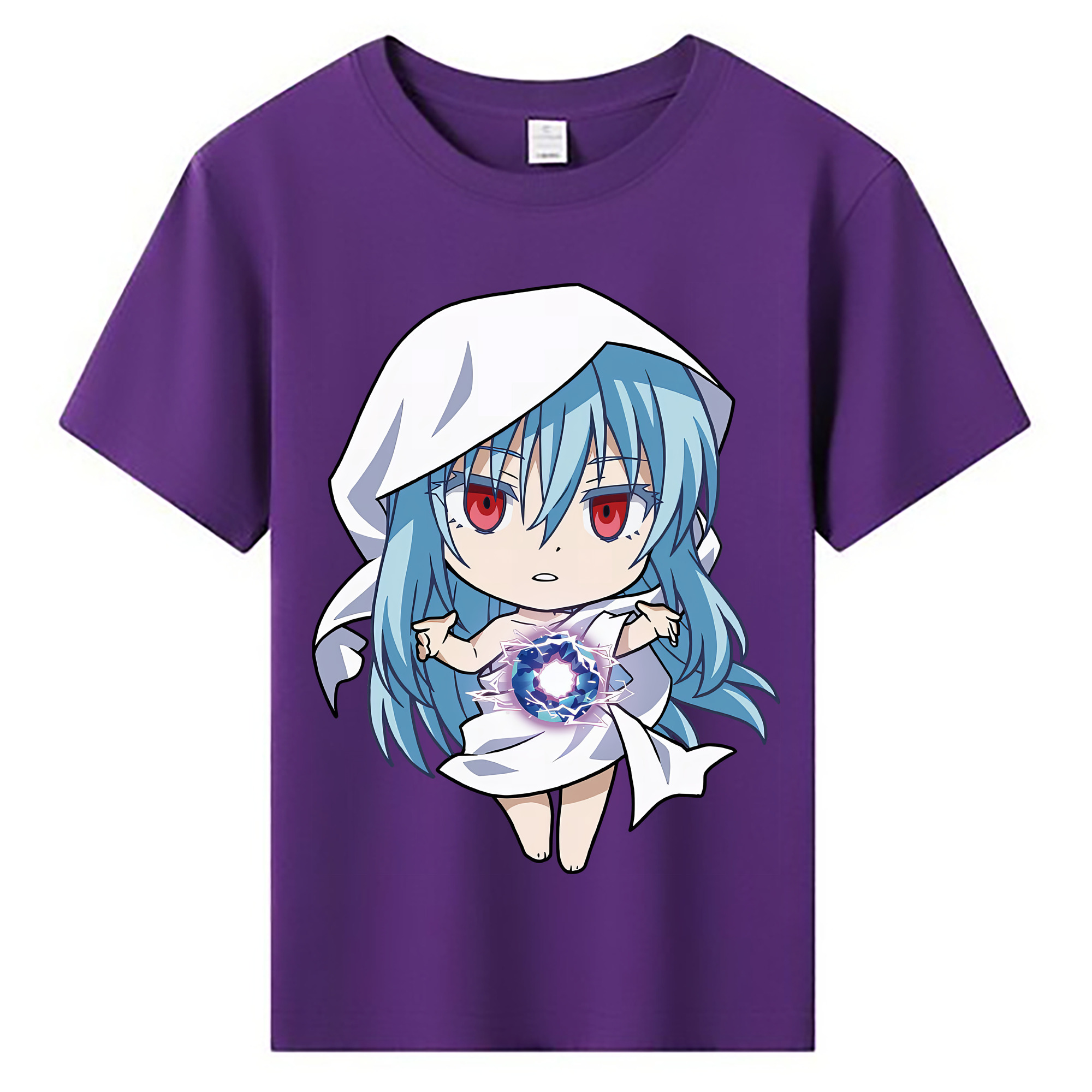 （画像用） 転スラ Regarding Reincarnated to Slime 綿100％キッズTシャツ（フロントプリント）