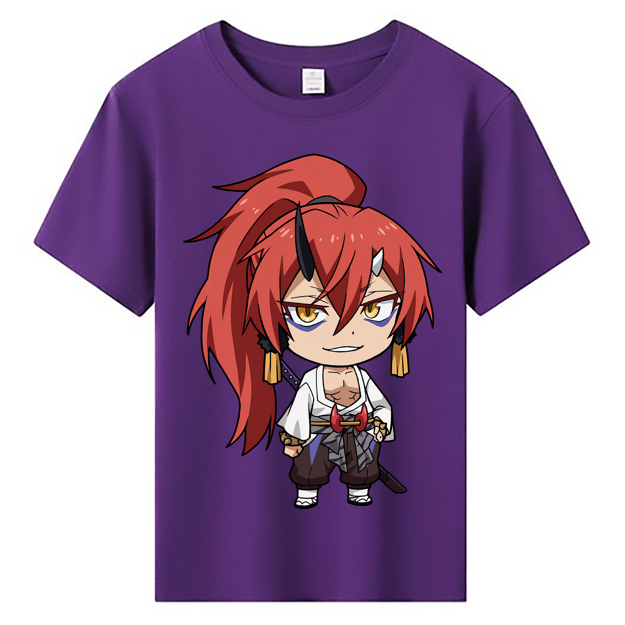 （画像用） 転スラ Regarding Reincarnated to Slime 綿100％キッズTシャツ（フロントプリント）