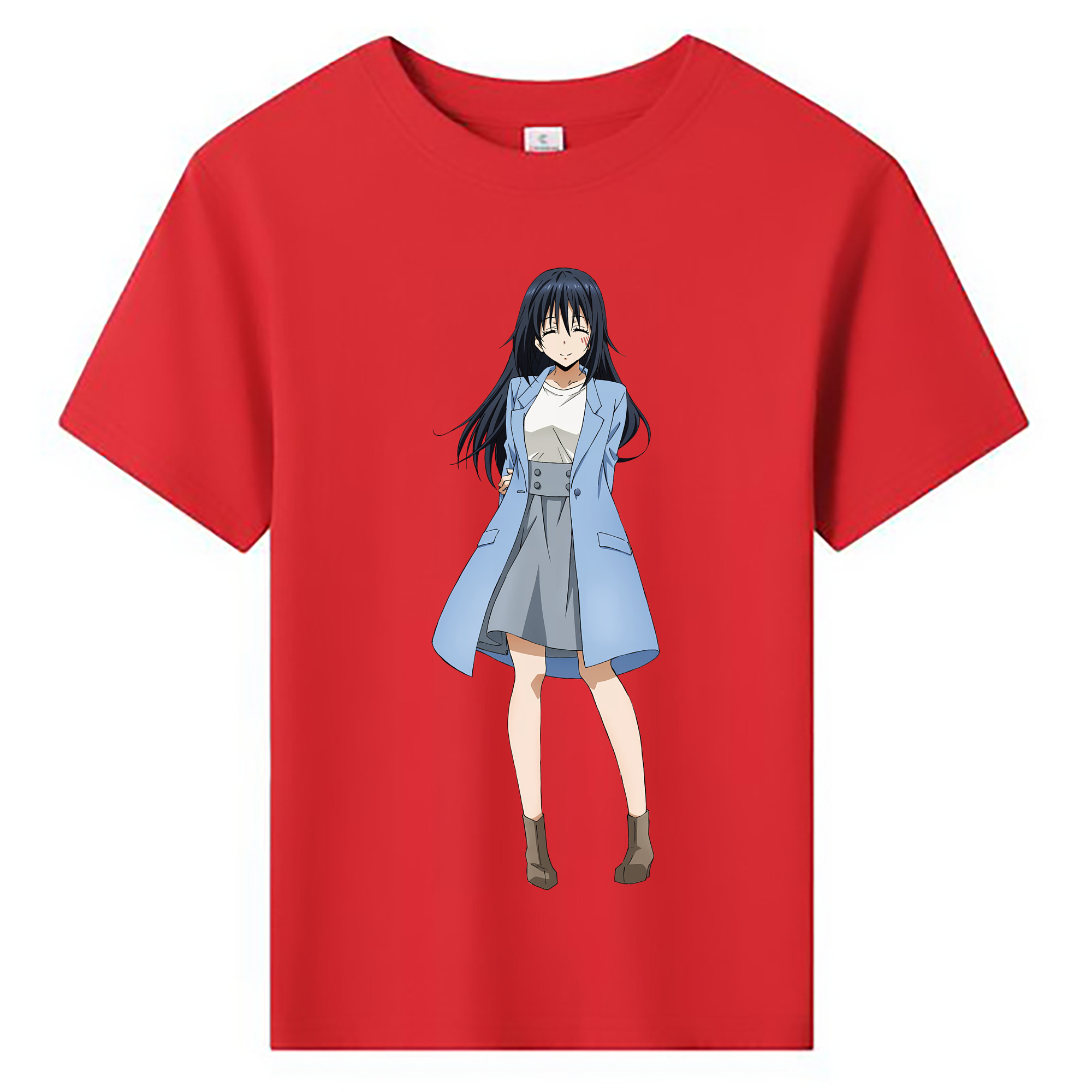 （画像用） 転スラ Regarding Reincarnated to Slime 綿100％キッズTシャツ（フロントプリント）
