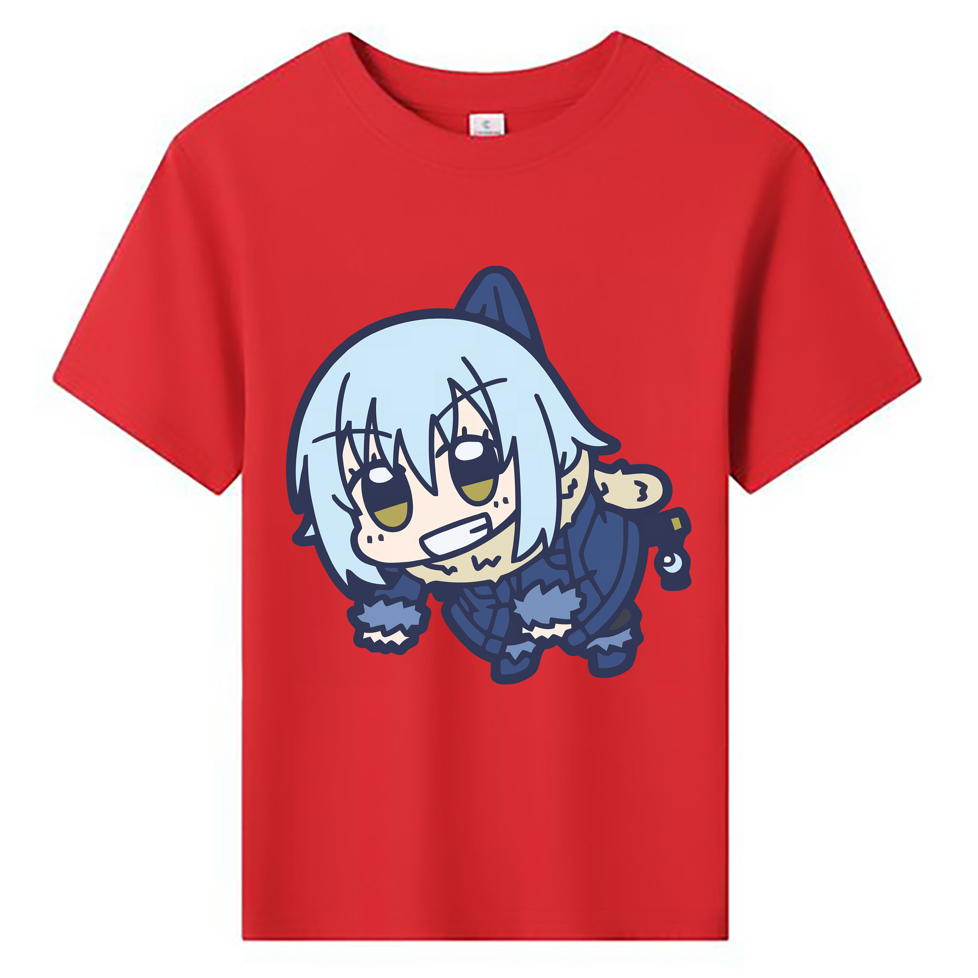 （画像用） 転スラ Regarding Reincarnated to Slime 綿100％キッズTシャツ（フロントプリント）