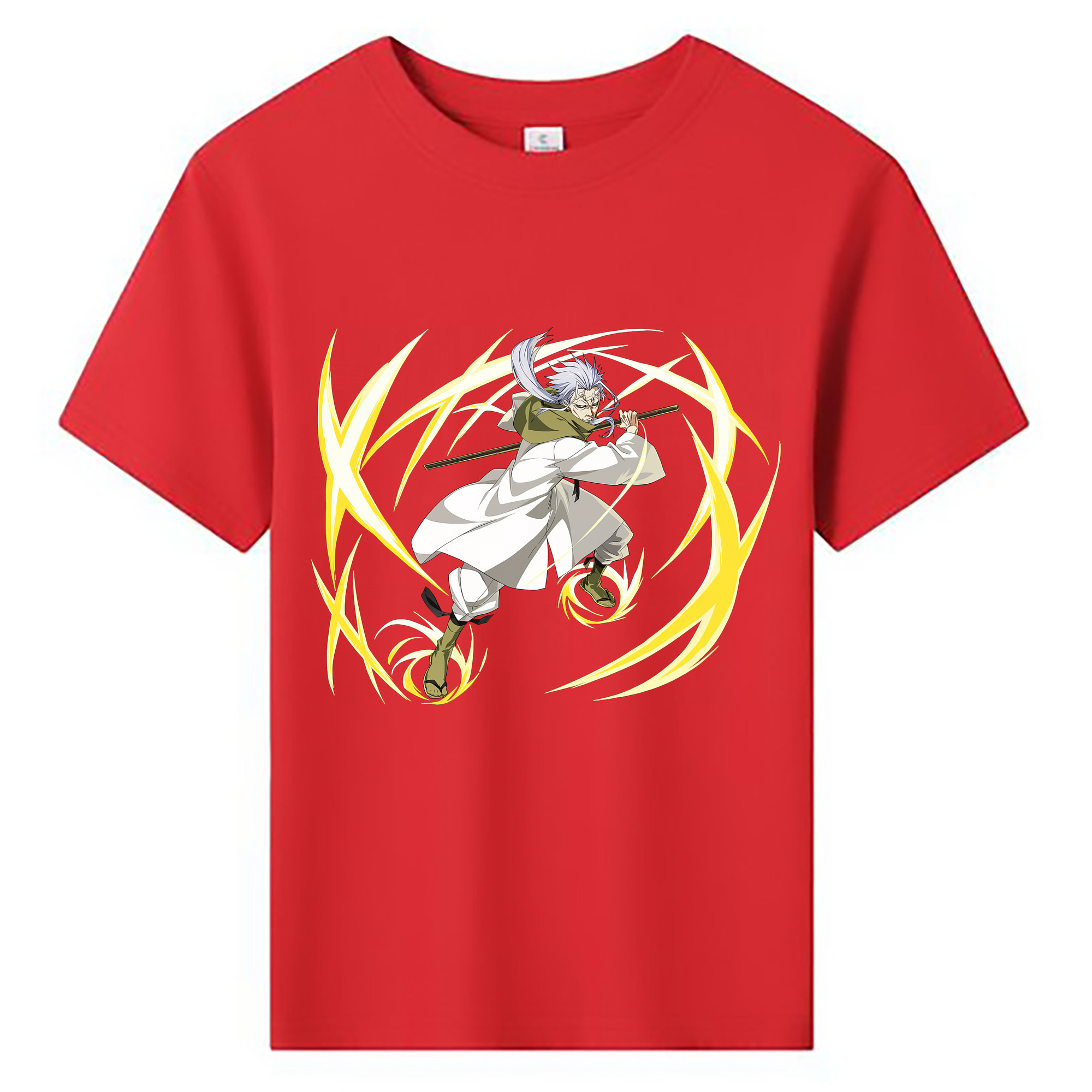（画像用） 転スラ Regarding Reincarnated to Slime 綿100％キッズTシャツ（フロントプリント）