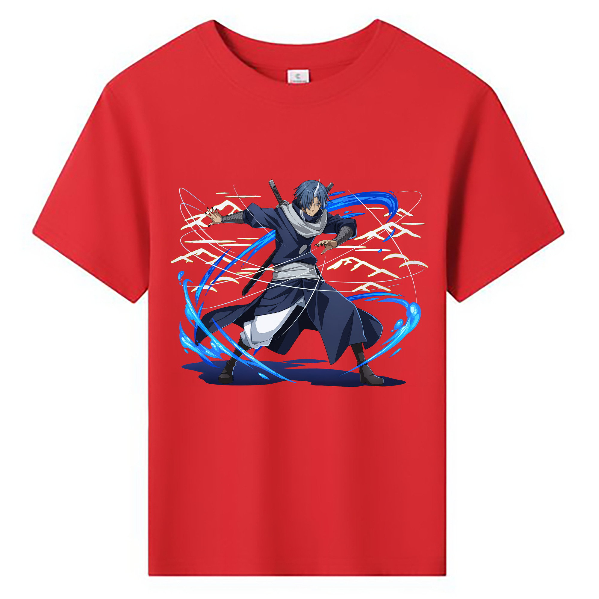 （画像用） 転スラ Regarding Reincarnated to Slime 綿100％キッズTシャツ（フロントプリント）