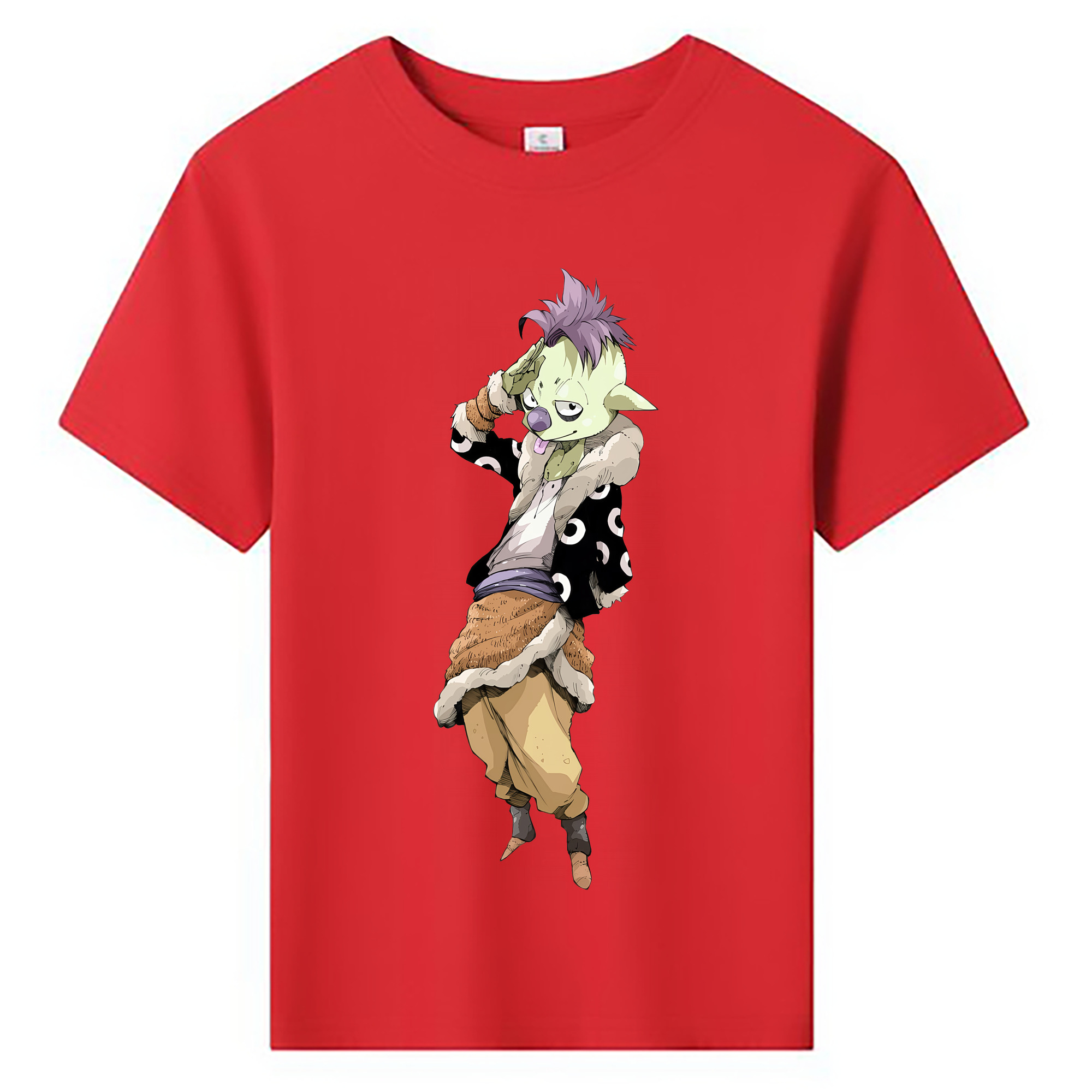 （画像用） 転スラ Regarding Reincarnated to Slime 綿100％キッズTシャツ（フロントプリント）