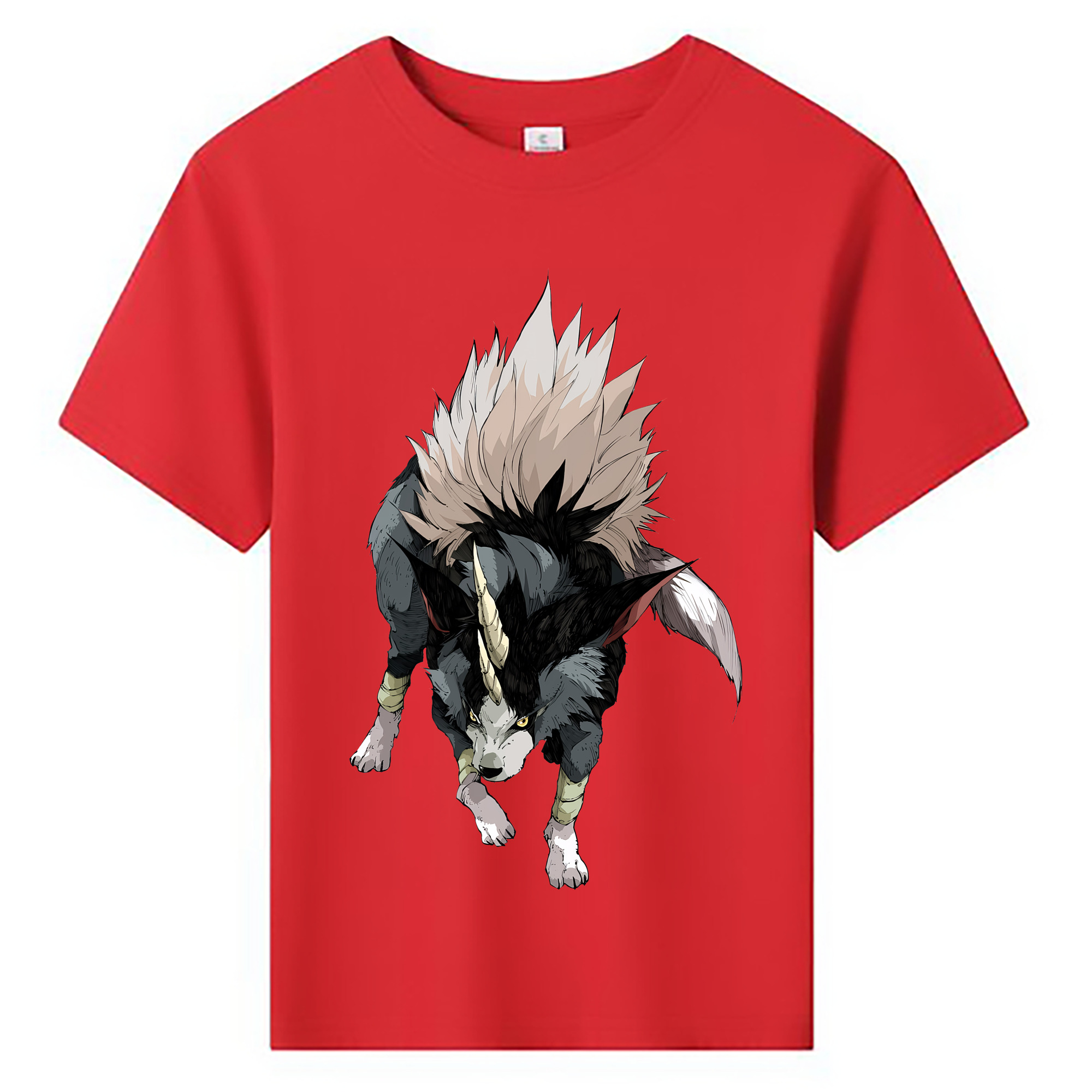（画像用） 転スラ Regarding Reincarnated to Slime 綿100％キッズTシャツ（フロントプリント）