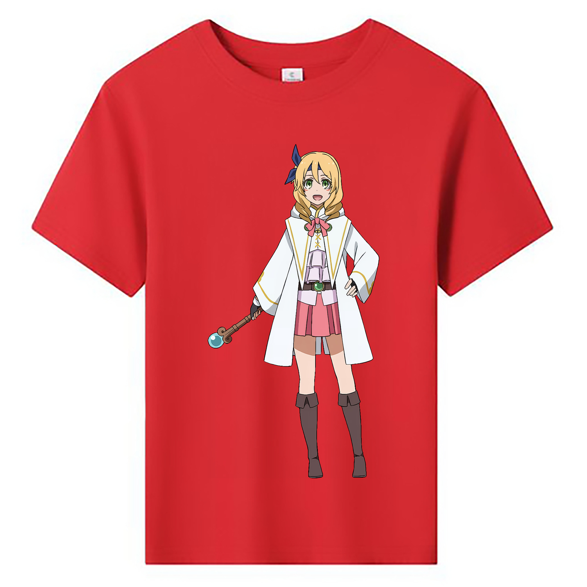 （画像用） 転スラ Regarding Reincarnated to Slime 綿100％キッズTシャツ（フロントプリント）