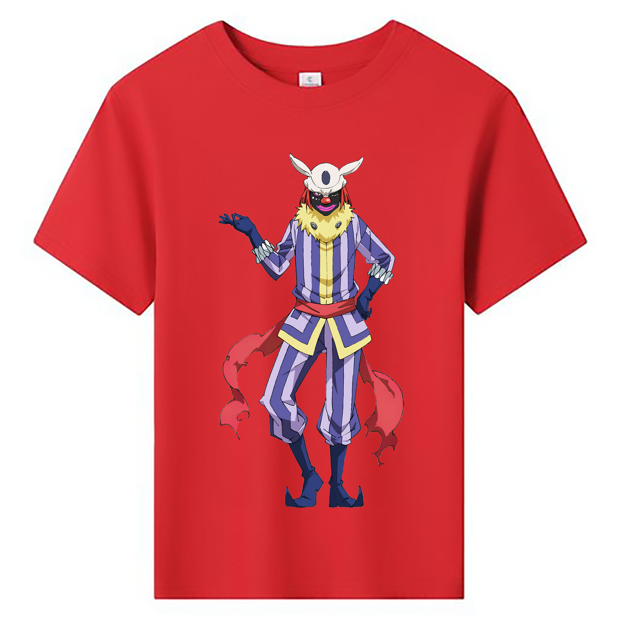 （画像用） 転スラ Regarding Reincarnated to Slime 綿100％キッズTシャツ（フロントプリント）