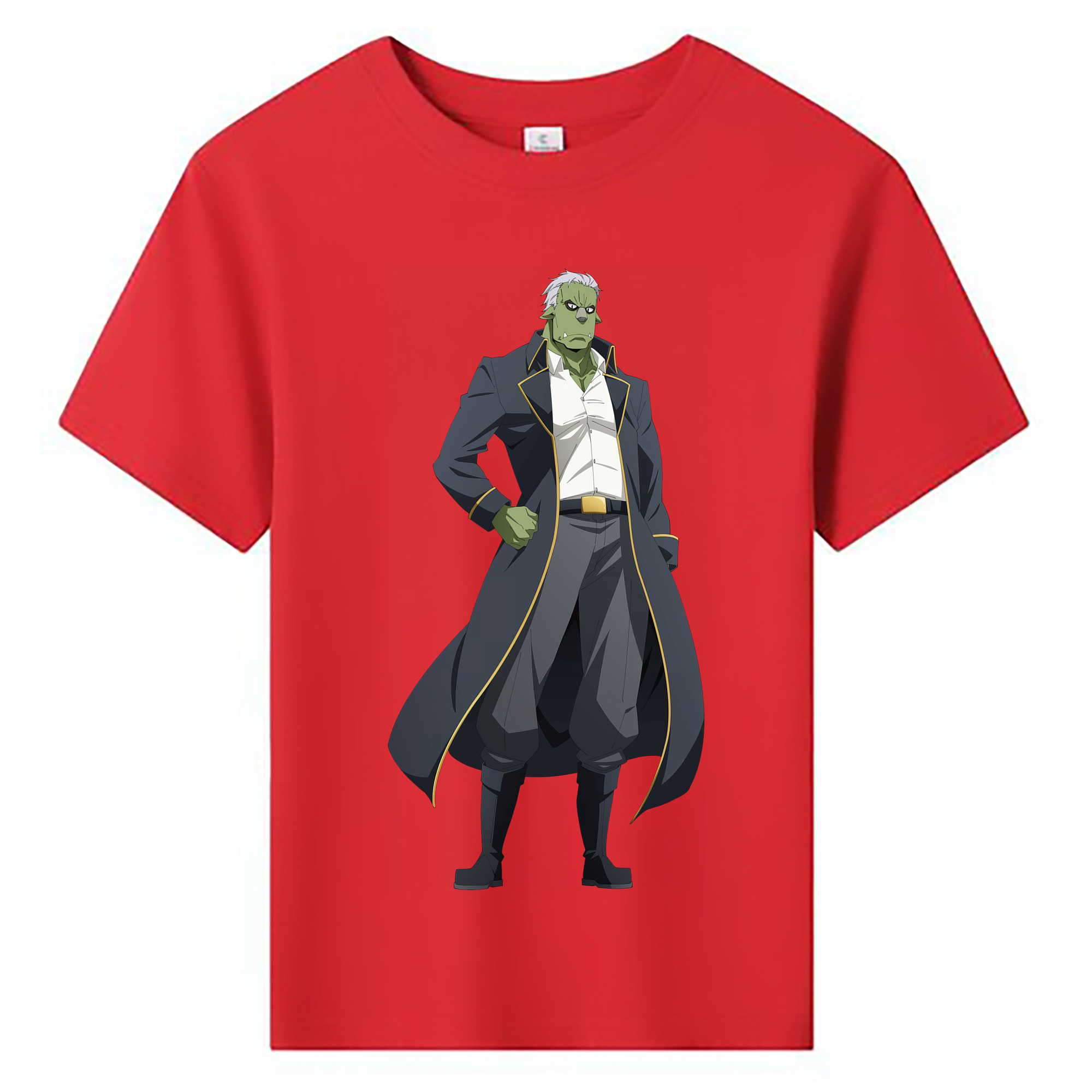 （画像用） 転スラ Regarding Reincarnated to Slime 綿100％キッズTシャツ（フロントプリント）