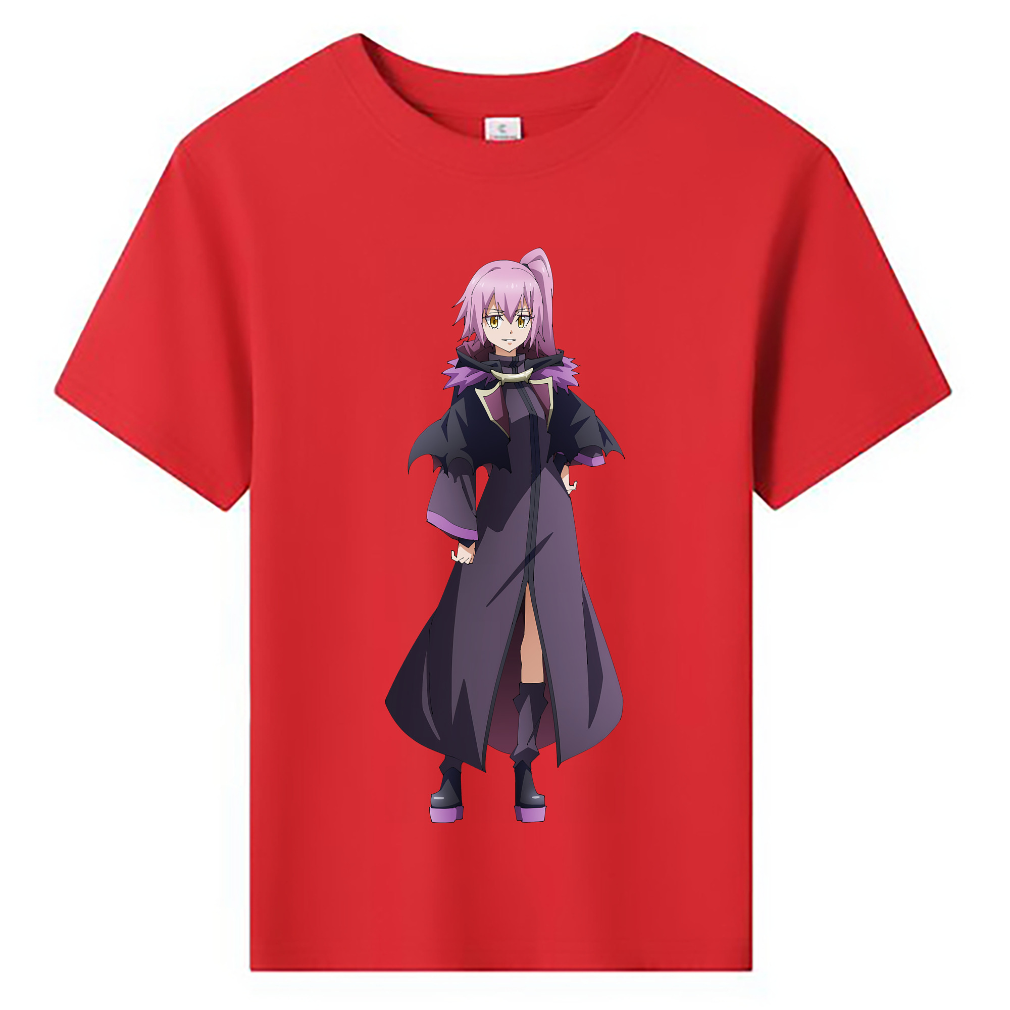 （画像用） 転スラ Regarding Reincarnated to Slime 綿100％キッズTシャツ（フロントプリント）