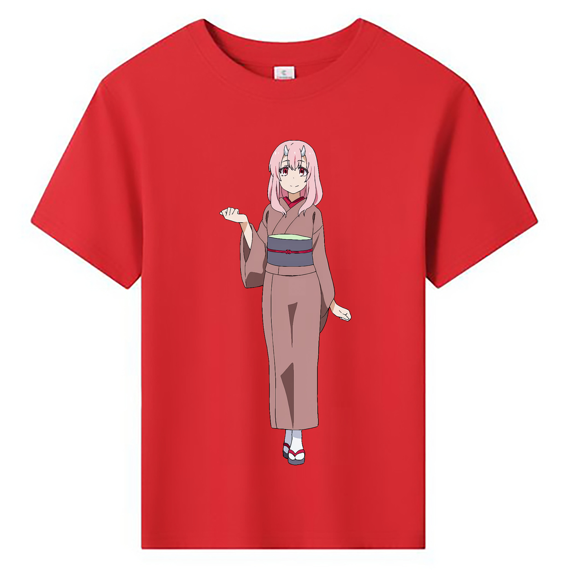 （画像用） 転スラ Regarding Reincarnated to Slime 綿100％キッズTシャツ（フロントプリント）