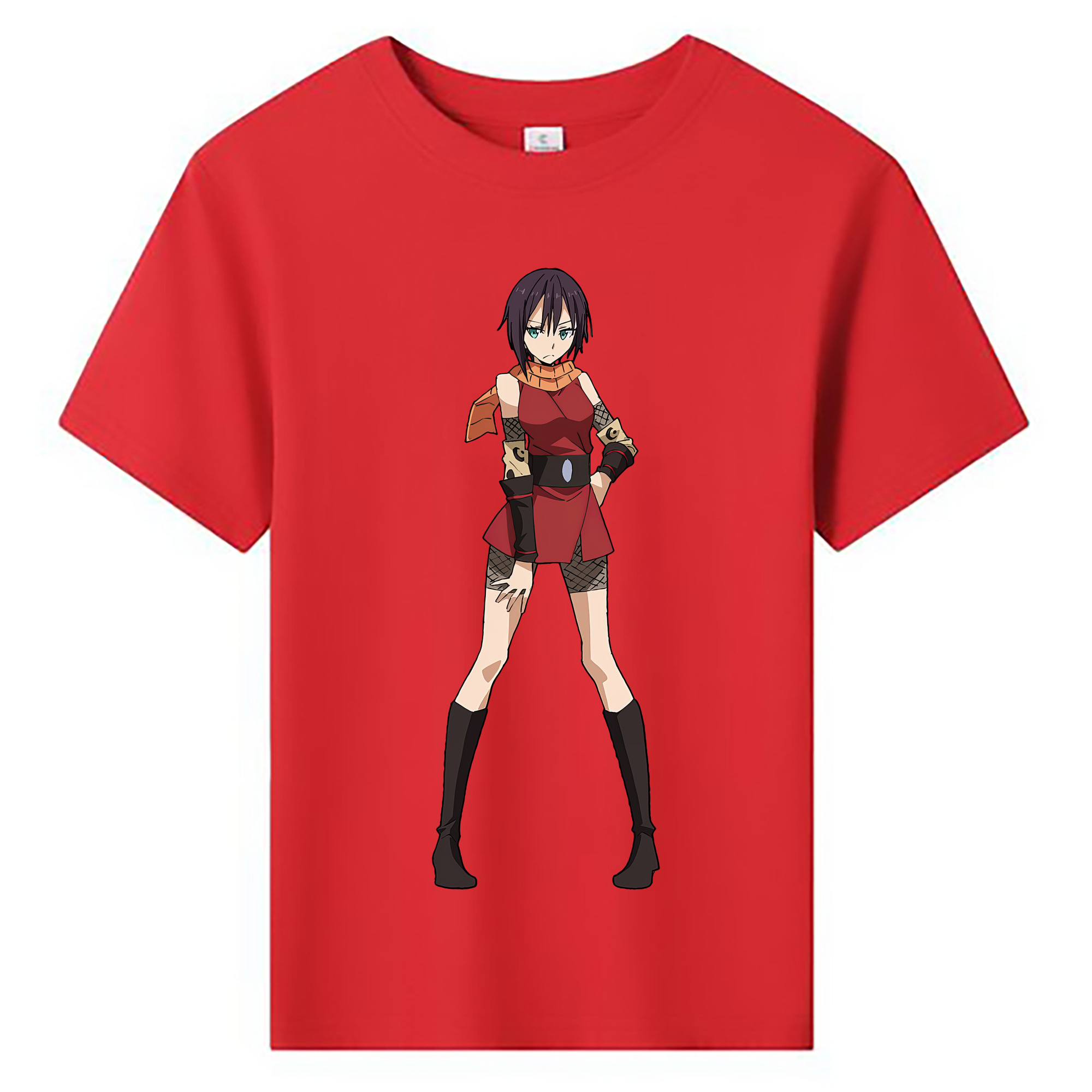 （画像用） 転スラ Regarding Reincarnated to Slime 綿100％キッズTシャツ（フロントプリント）