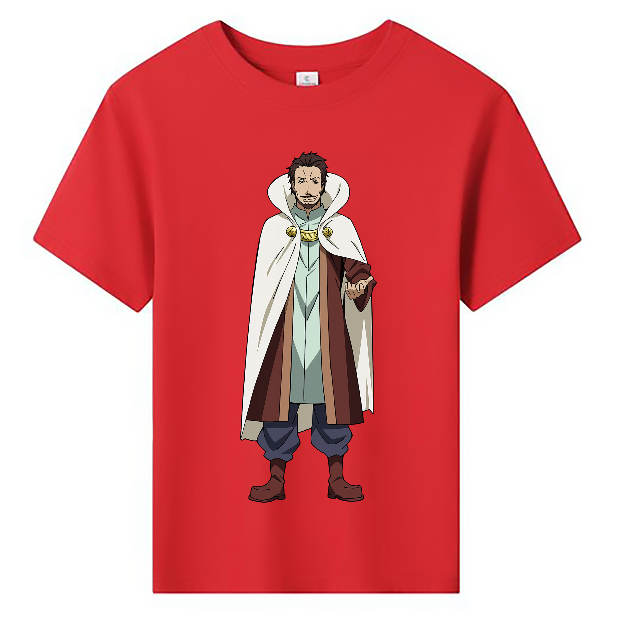 （画像用） 転スラ Regarding Reincarnated to Slime 綿100％キッズTシャツ（フロントプリント）