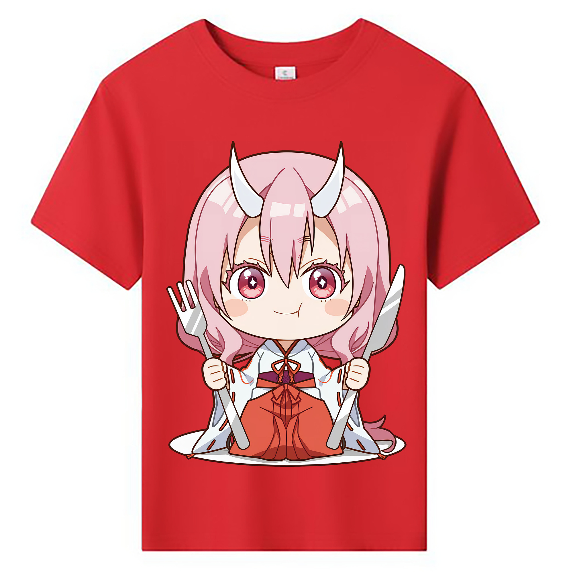（画像用） 転スラ Regarding Reincarnated to Slime 綿100％キッズTシャツ（フロントプリント）