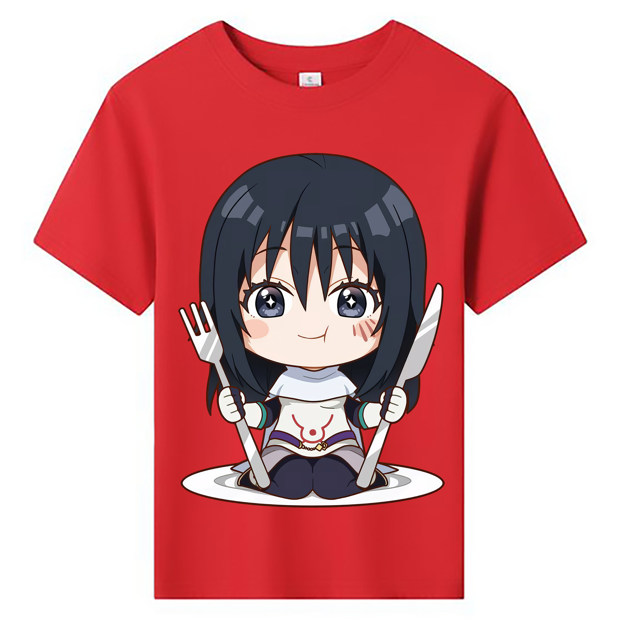 （画像用） 転スラ Regarding Reincarnated to Slime 綿100％キッズTシャツ（フロントプリント）
