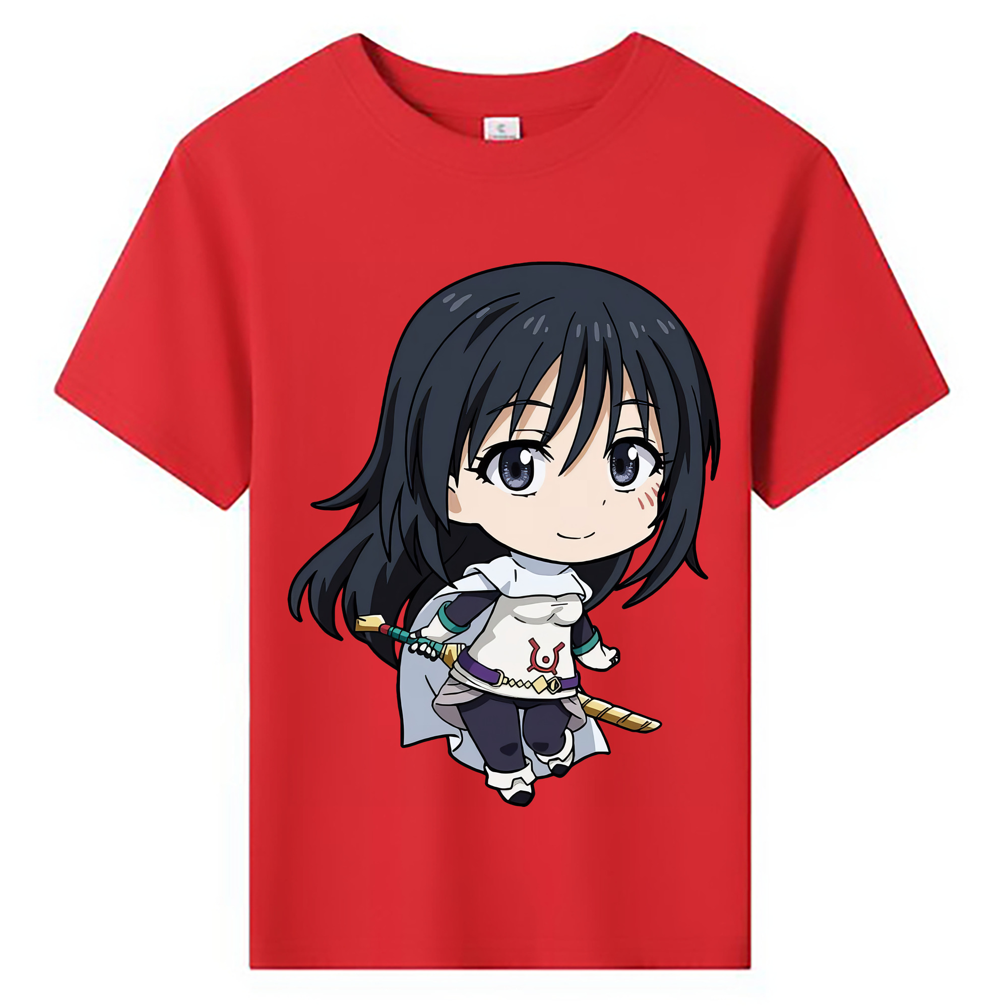 （画像用） 転スラ Regarding Reincarnated to Slime 綿100％キッズTシャツ（フロントプリント）