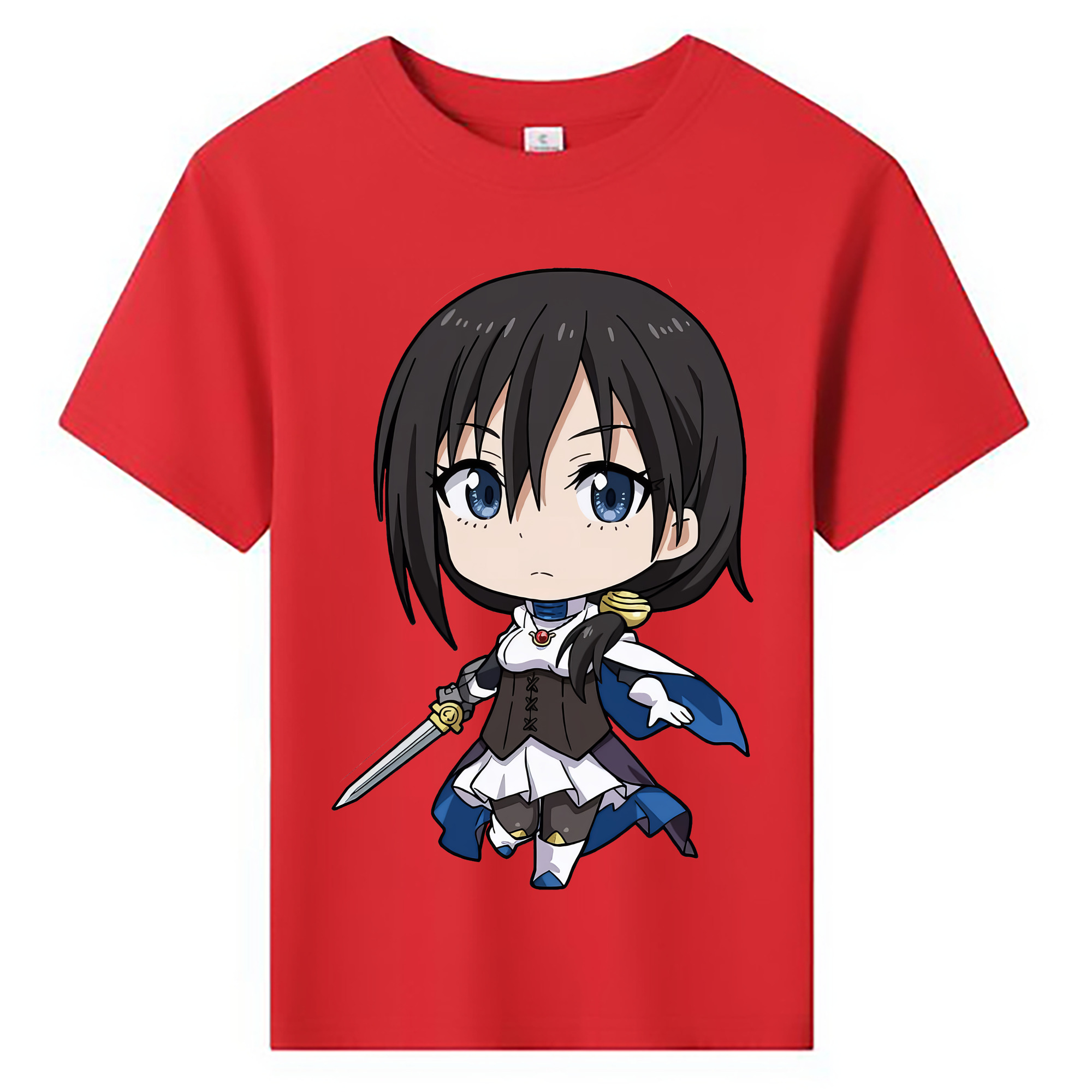 （画像用） 転スラ Regarding Reincarnated to Slime 綿100％キッズTシャツ（フロントプリント）