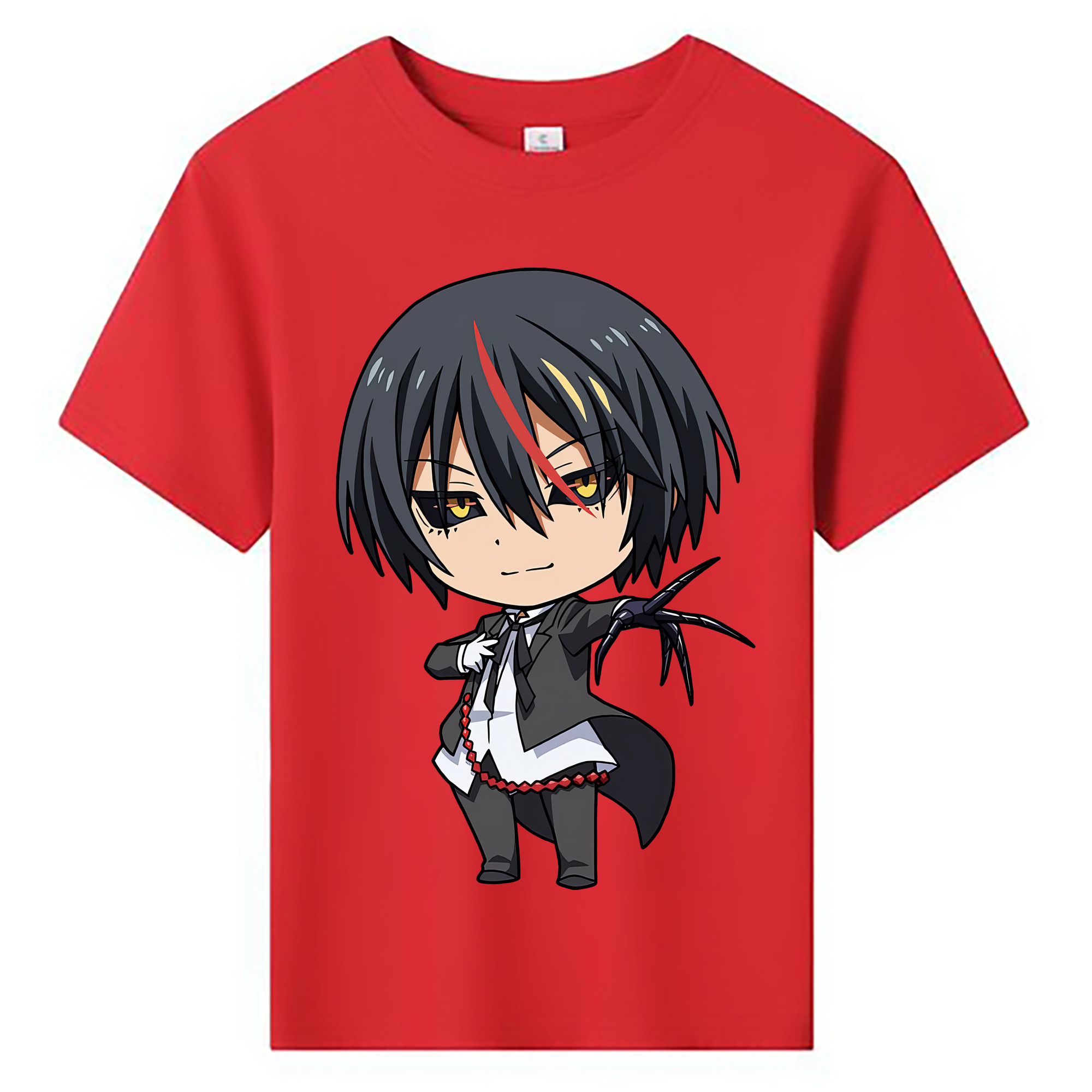 （画像用） 転スラ Regarding Reincarnated to Slime 綿100％キッズTシャツ（フロントプリント）
