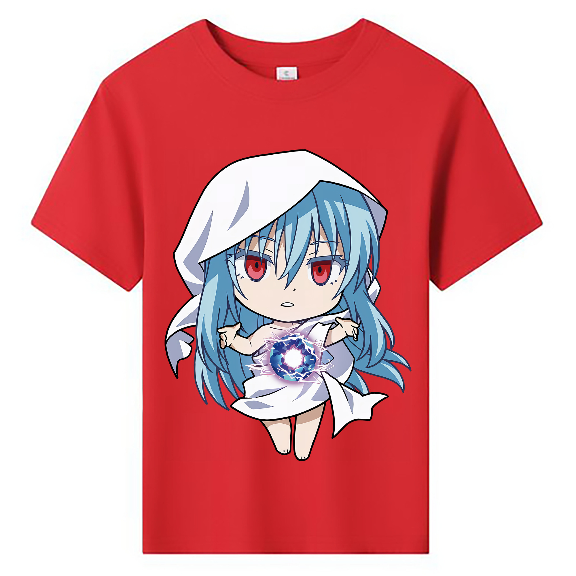 （画像用） 転スラ Regarding Reincarnated to Slime 綿100％キッズTシャツ（フロントプリント）