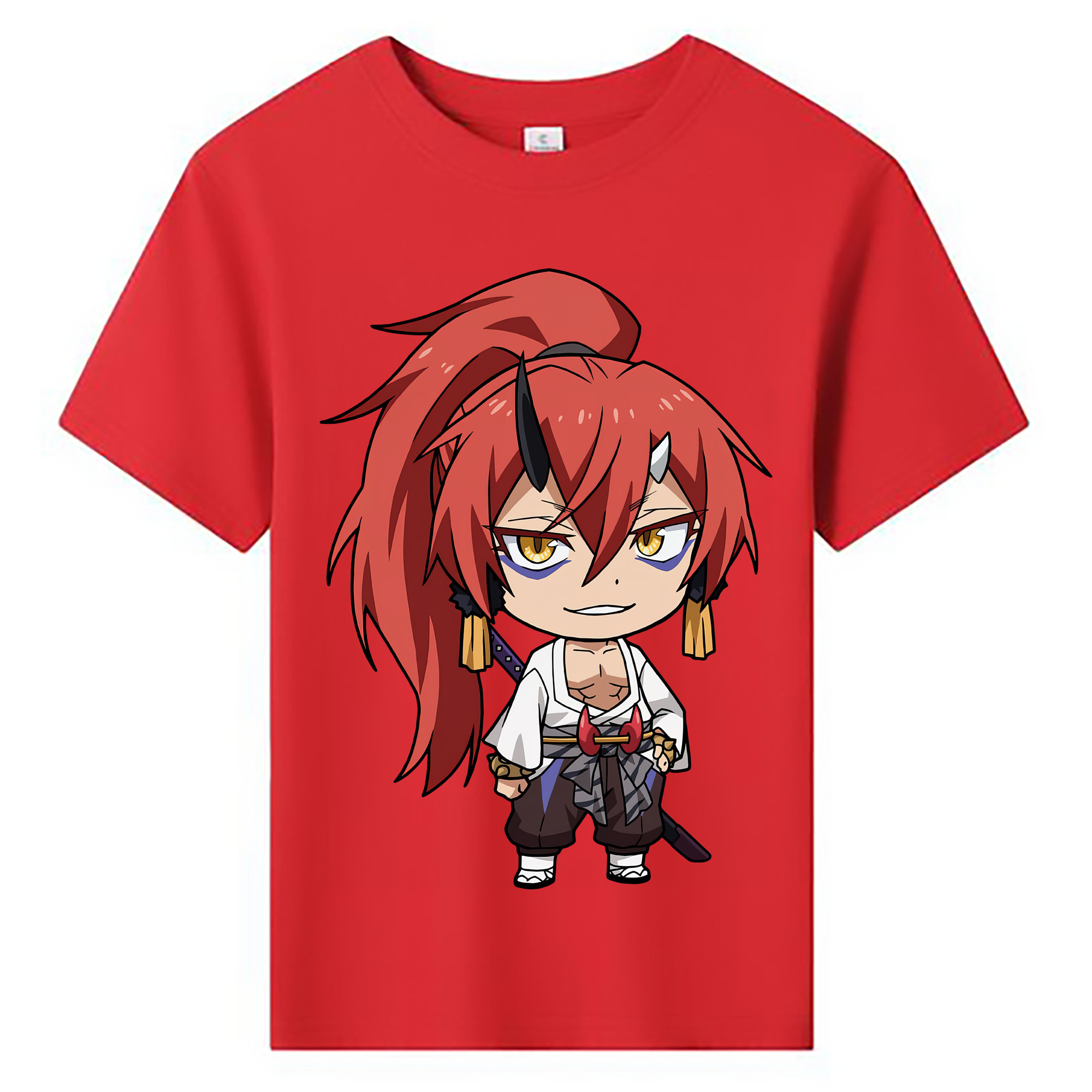 （画像用） 転スラ Regarding Reincarnated to Slime 綿100％キッズTシャツ（フロントプリント）