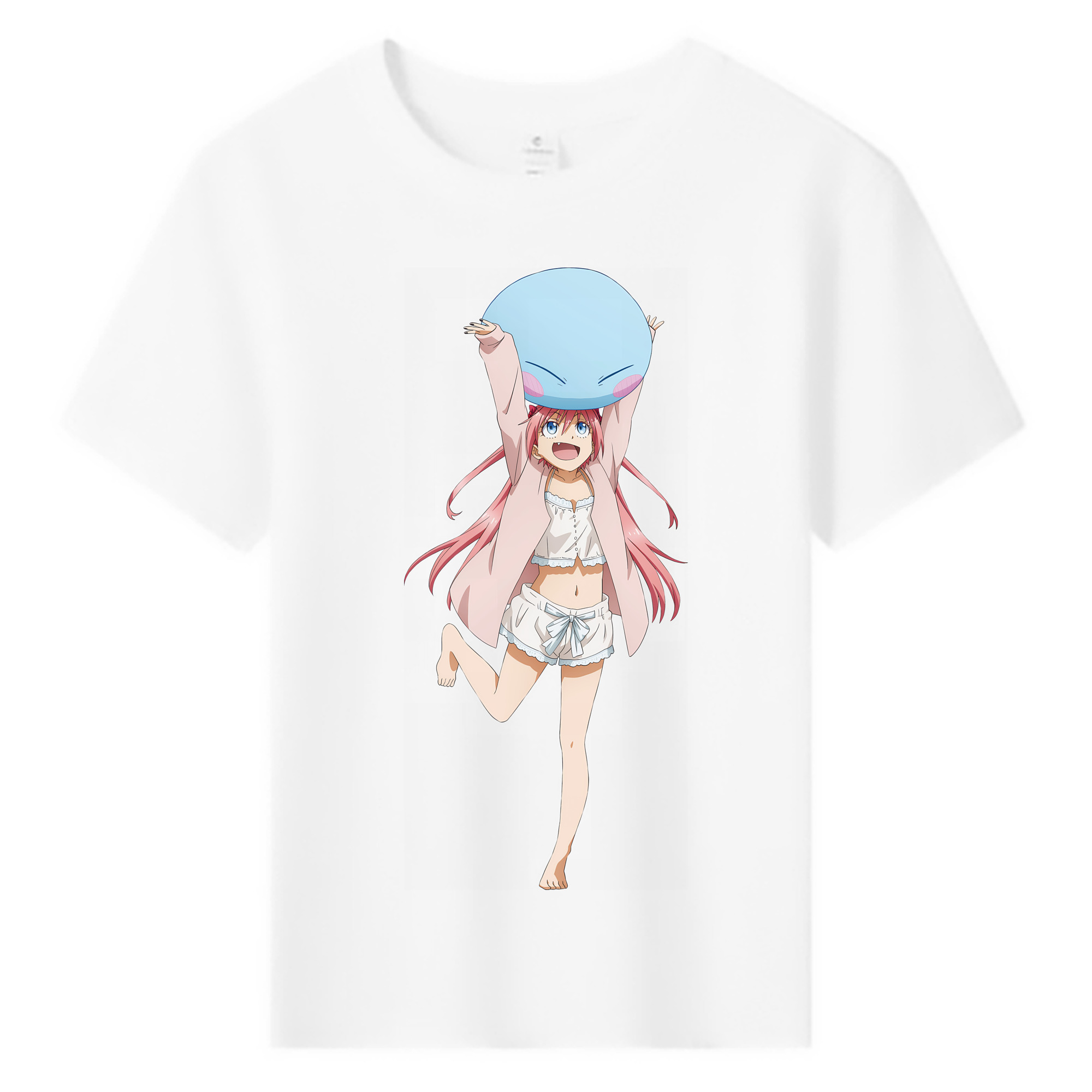 （画像用） 転スラ Regarding Reincarnated to Slime 綿100％キッズTシャツ（フロントプリント）