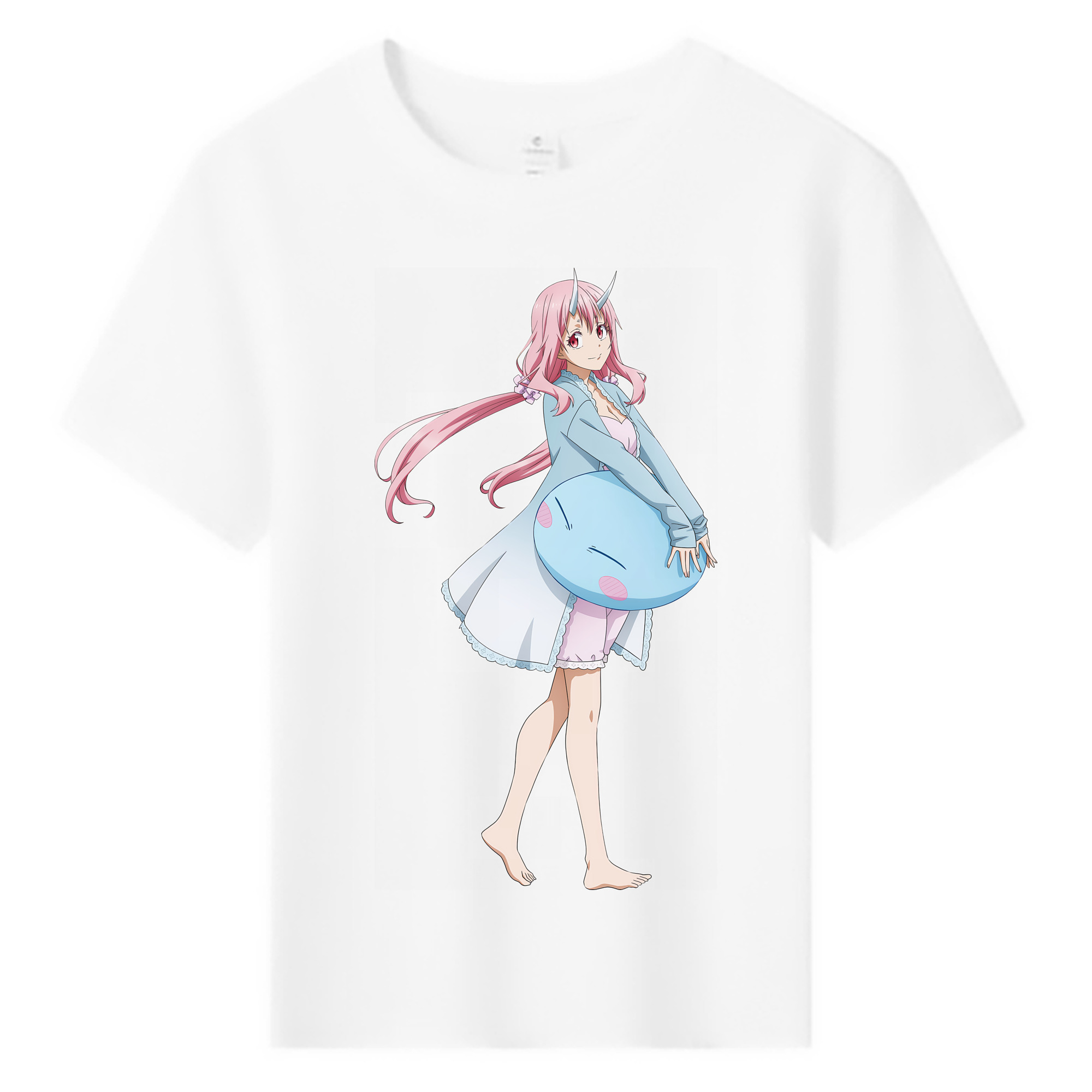 （画像用） 転スラ Regarding Reincarnated to Slime 綿100％キッズTシャツ（フロントプリント）