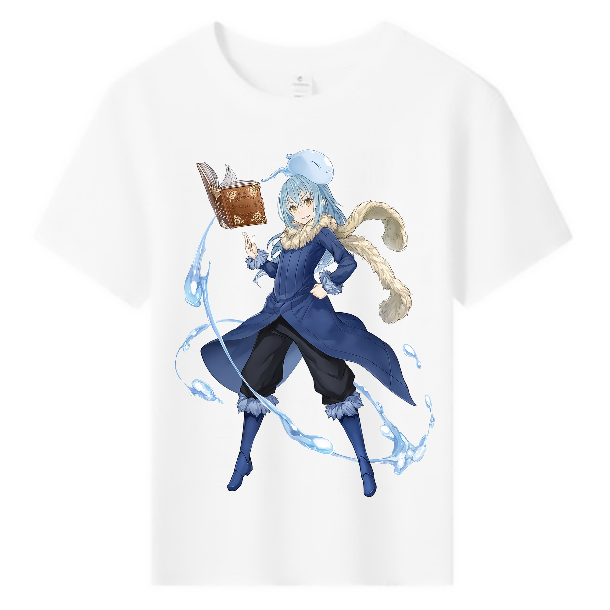 （画像用） 転スラ Regarding Reincarnated to Slime 綿100％キッズTシャツ（フロントプリント）