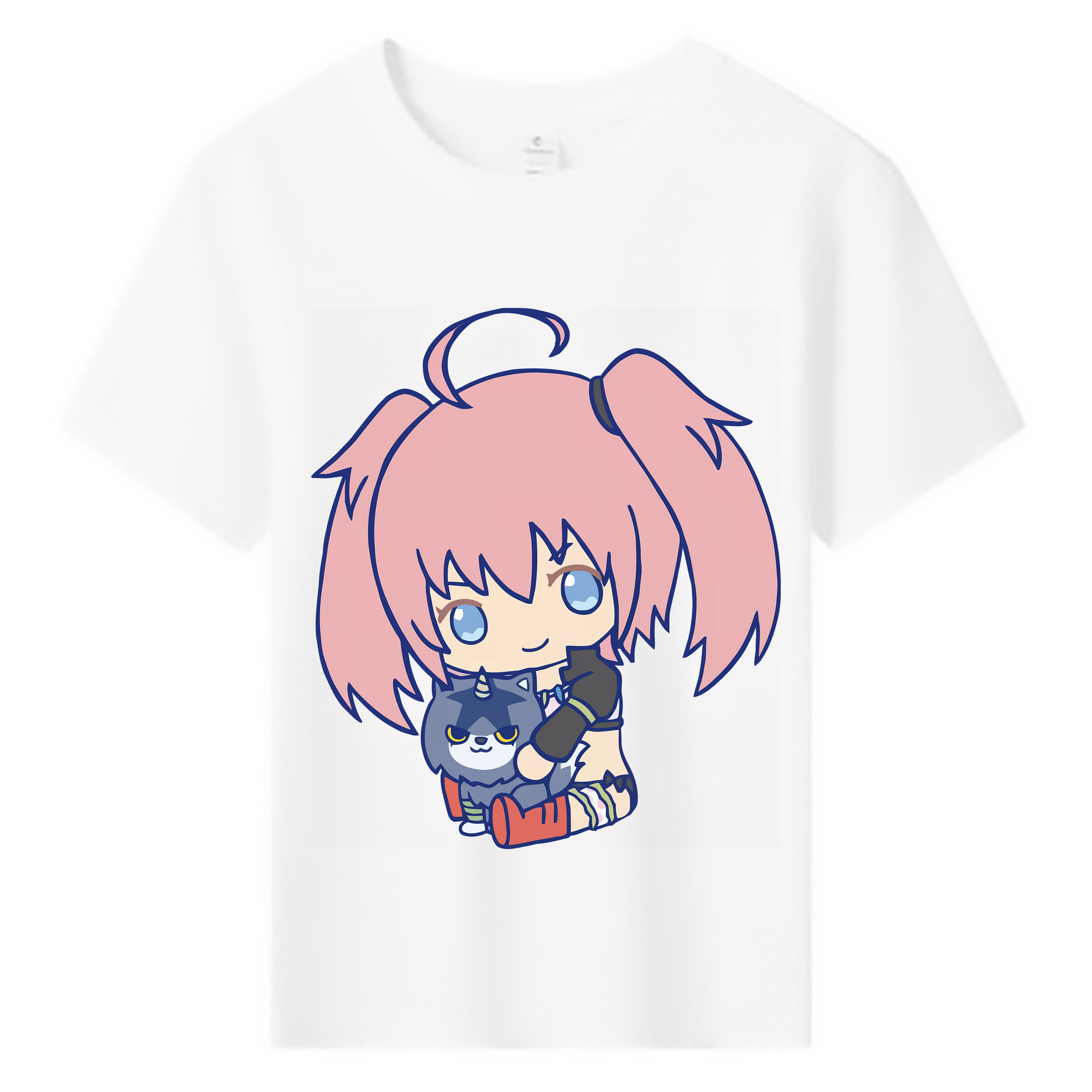 （画像用） 転スラ Regarding Reincarnated to Slime 綿100％キッズTシャツ（フロントプリント）