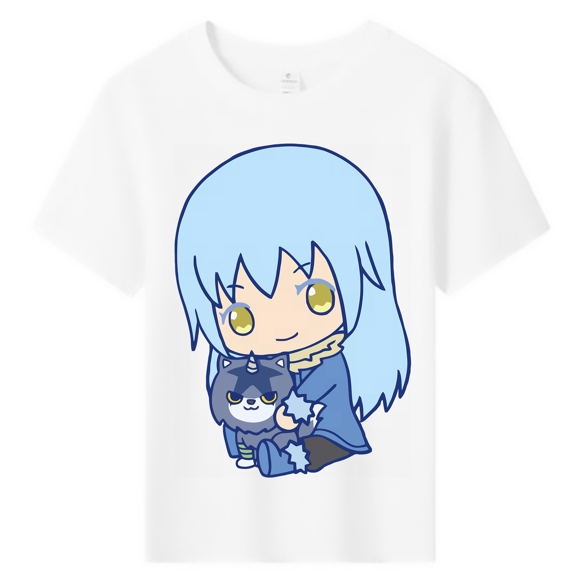 （画像用） 転スラ Regarding Reincarnated to Slime 綿100％キッズTシャツ（フロントプリント）