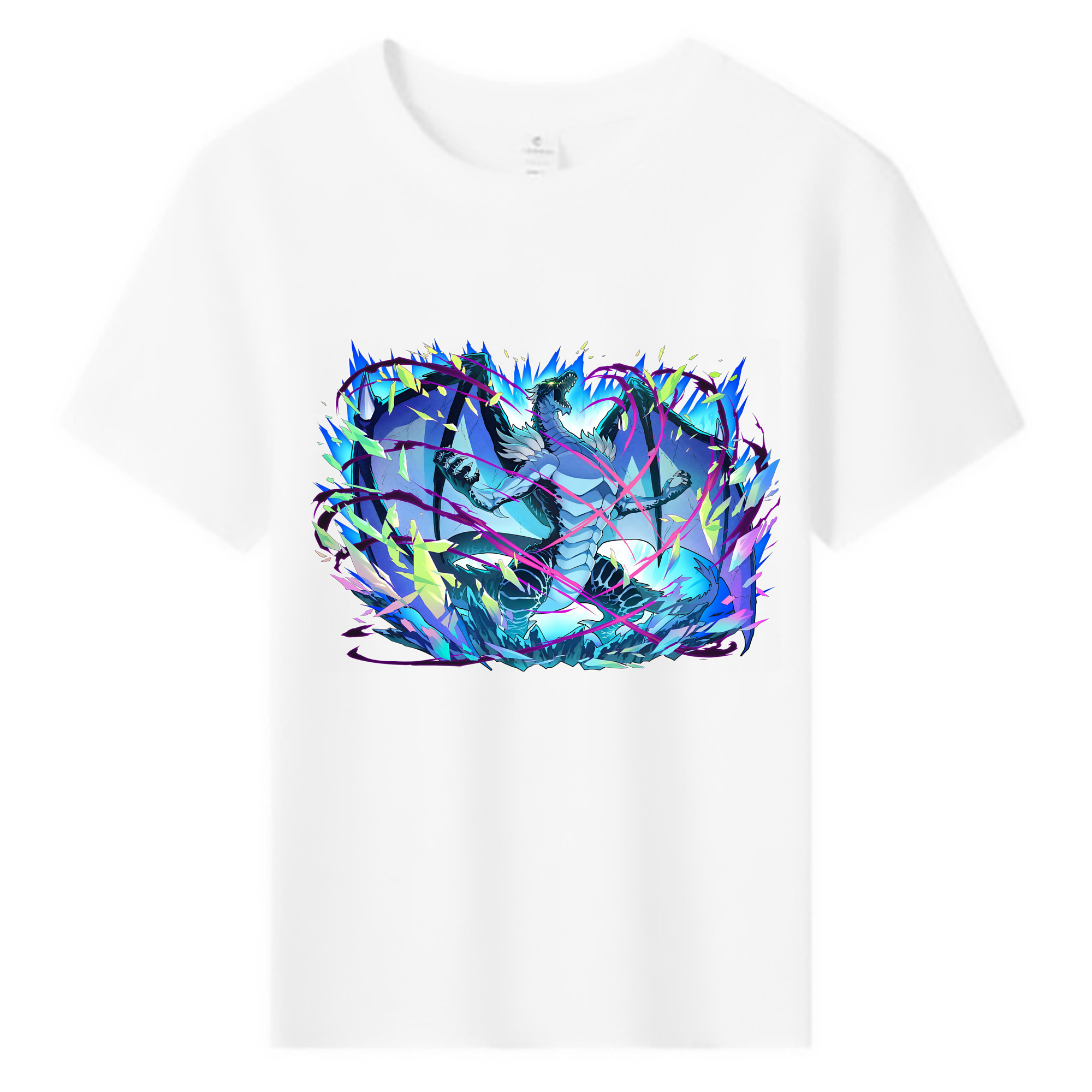 （画像用） 転スラ Regarding Reincarnated to Slime 綿100％キッズTシャツ（フロントプリント）