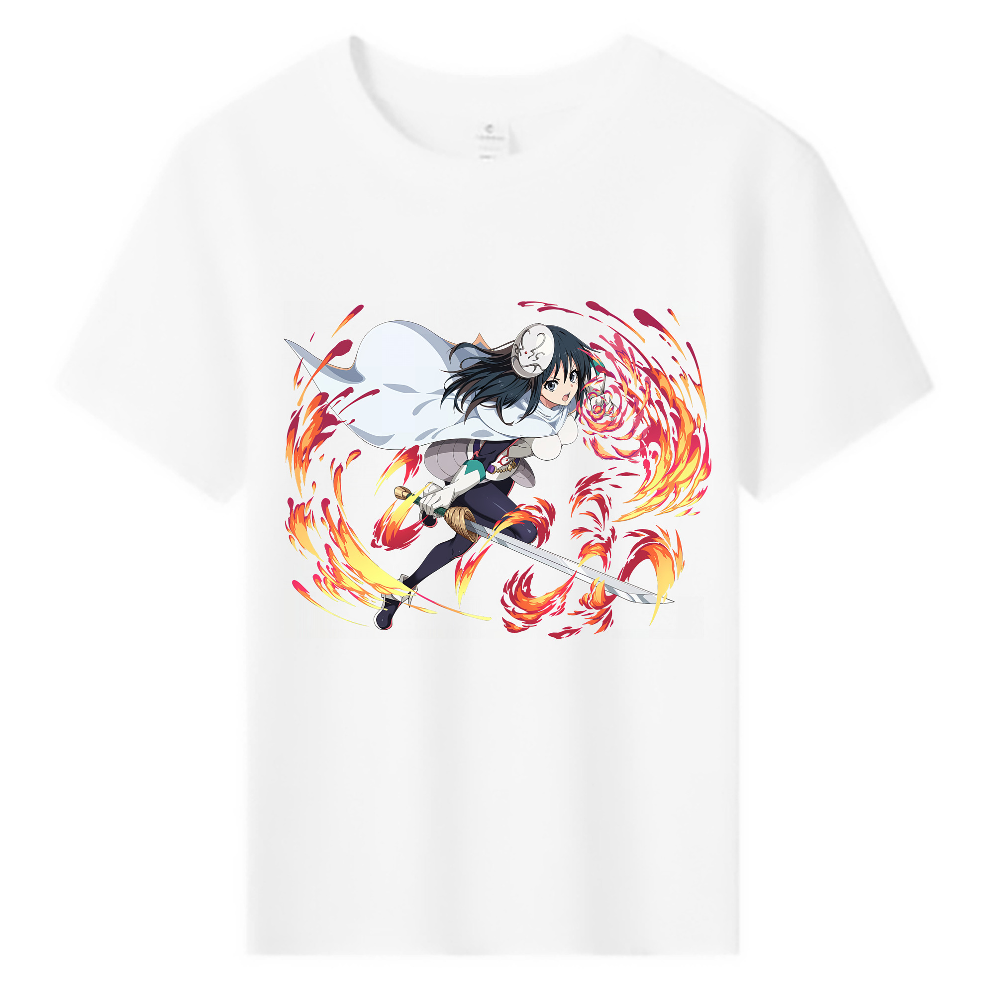 （画像用） 転スラ Regarding Reincarnated to Slime 綿100％キッズTシャツ（フロントプリント）