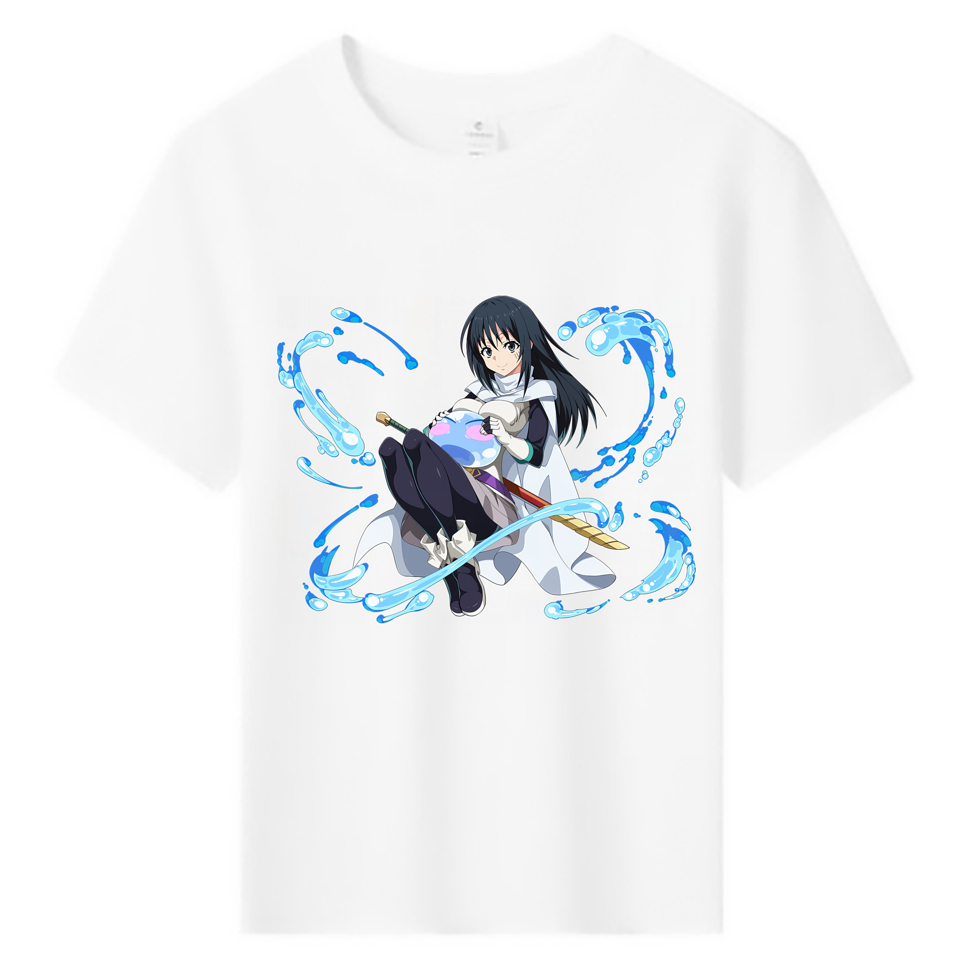 （画像用） 転スラ Regarding Reincarnated to Slime 綿100％キッズTシャツ（フロントプリント）
