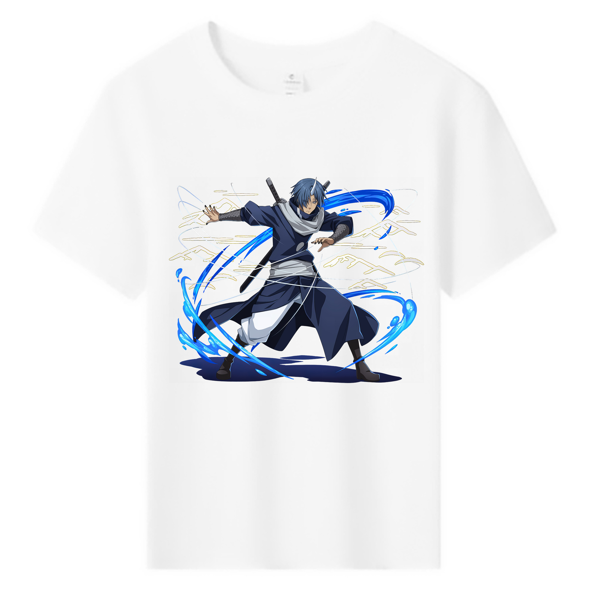 （画像用） 転スラ Regarding Reincarnated to Slime 綿100％キッズTシャツ（フロントプリント）