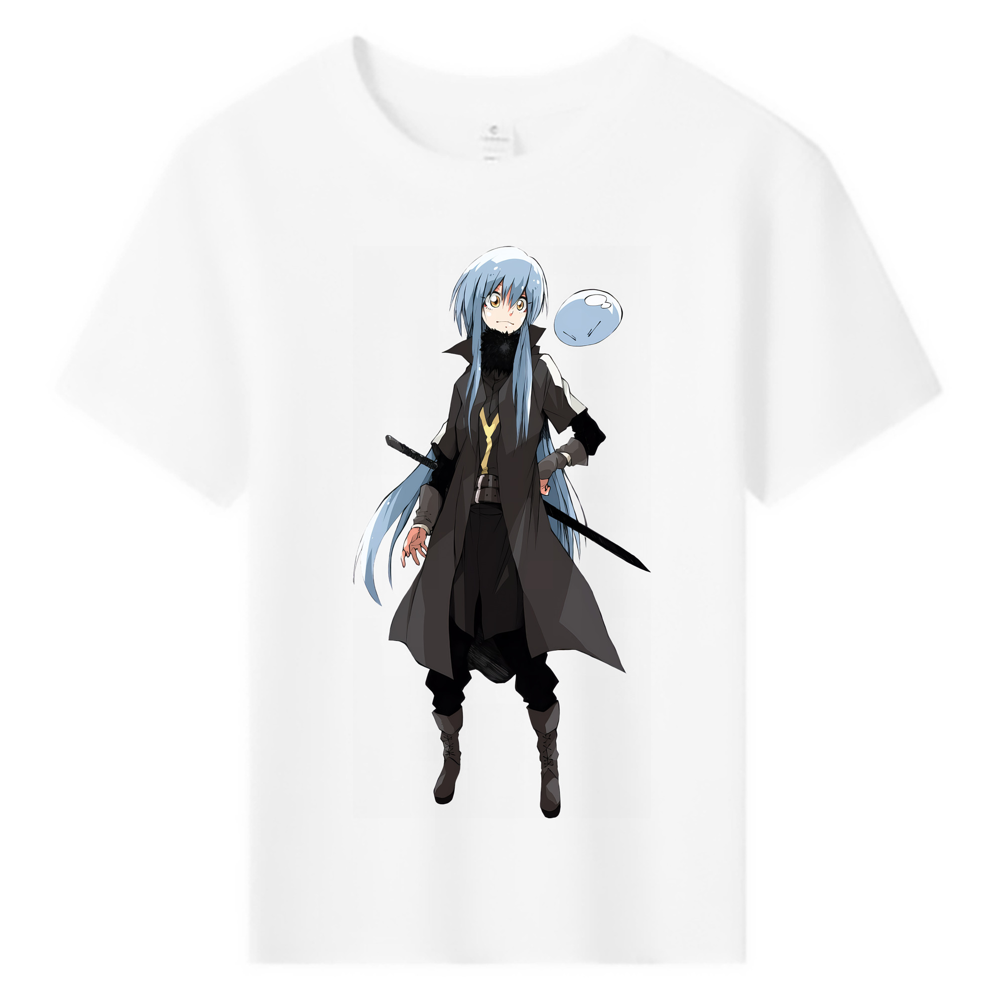 （画像用） 転スラ Regarding Reincarnated to Slime 綿100％キッズTシャツ（フロントプリント）