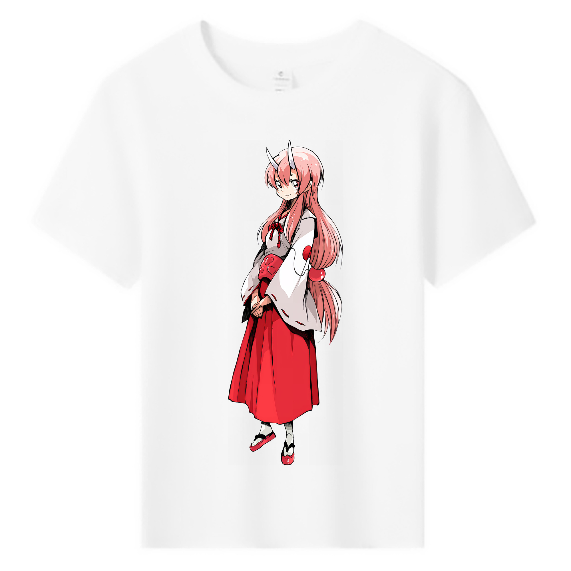 （画像用） 転スラ Regarding Reincarnated to Slime 綿100％キッズTシャツ（フロントプリント）