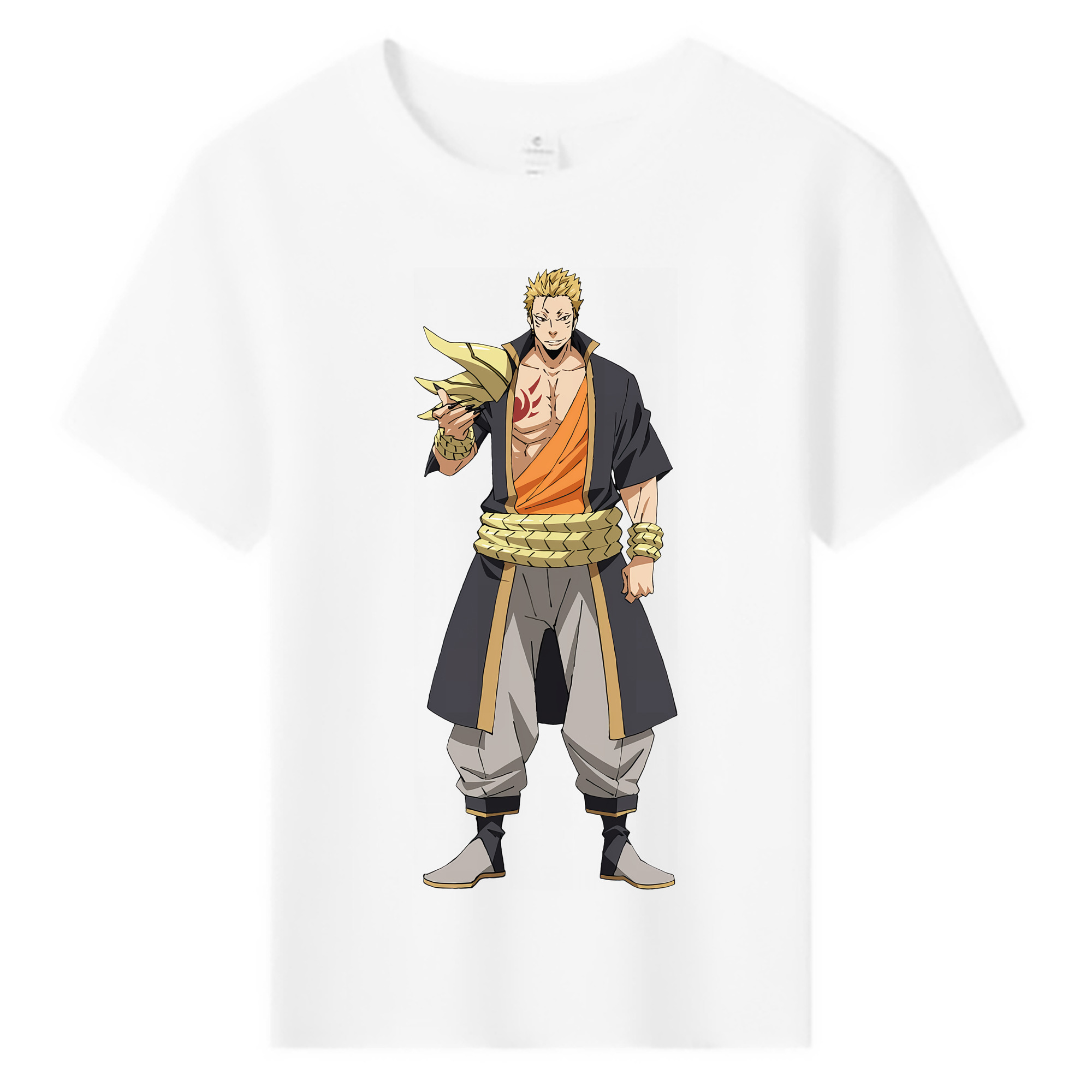 （画像用） 転スラ Regarding Reincarnated to Slime 綿100％キッズTシャツ（フロントプリント）