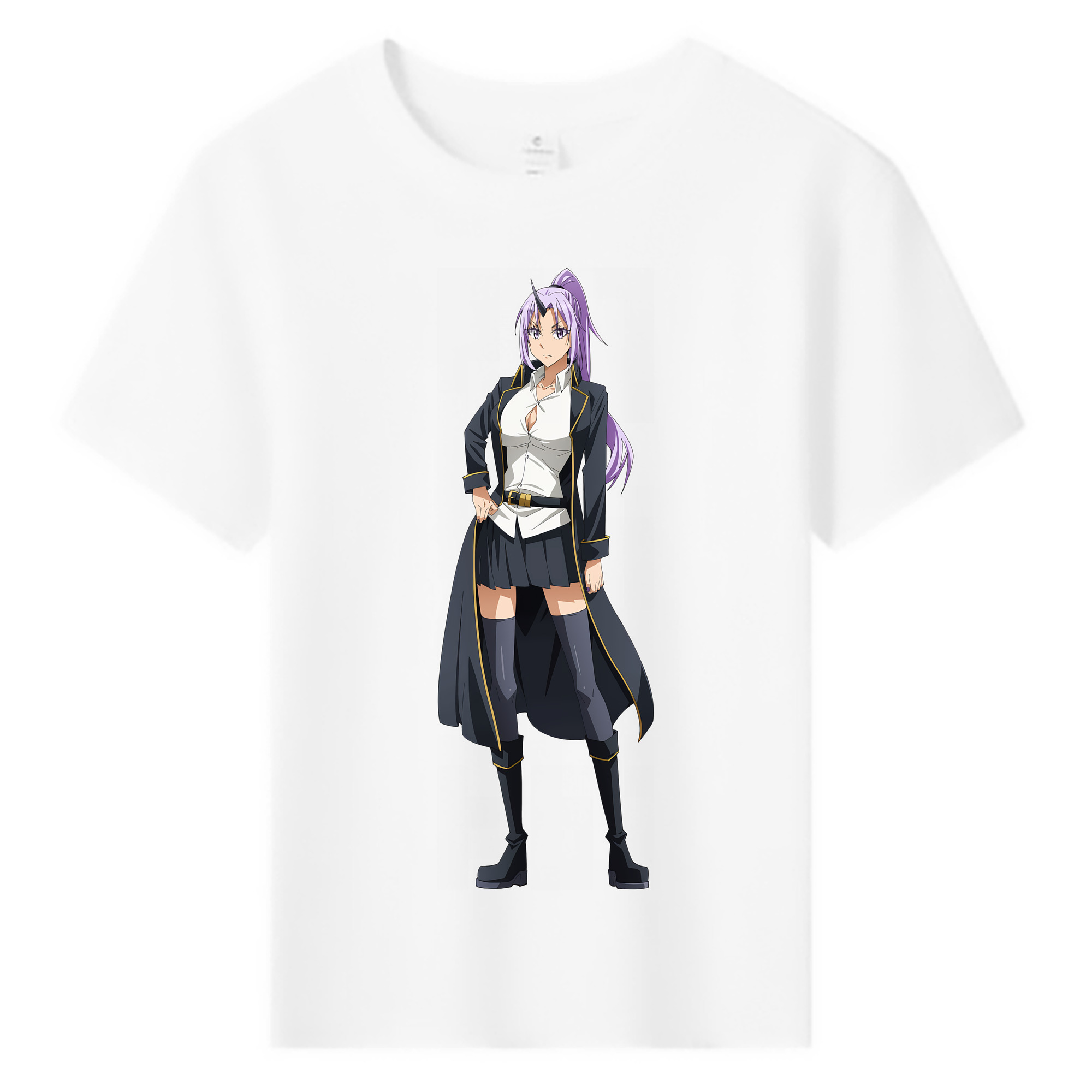 （画像用） 転スラ Regarding Reincarnated to Slime 綿100％キッズTシャツ（フロントプリント）