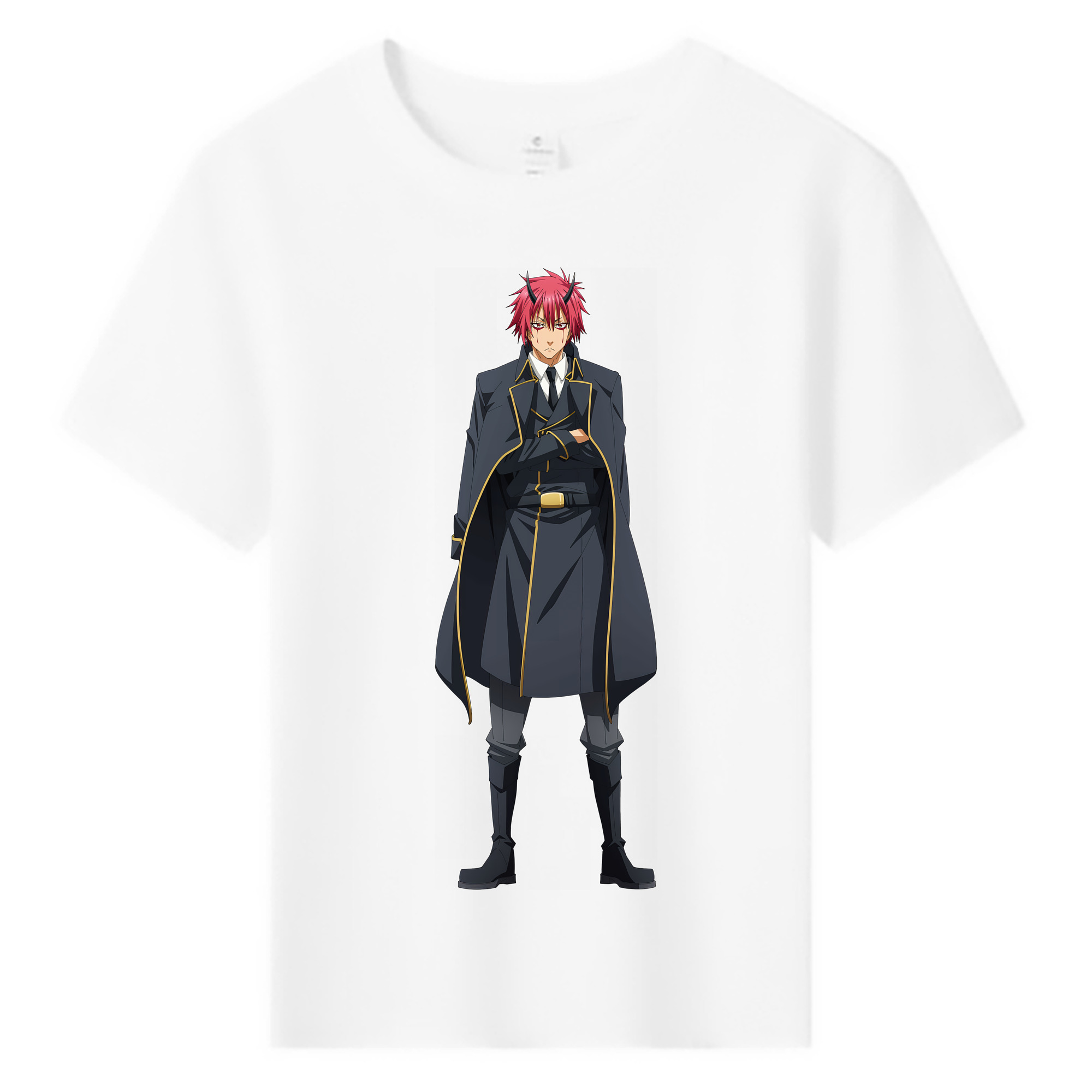 （画像用） 転スラ Regarding Reincarnated to Slime 綿100％キッズTシャツ（フロントプリント）