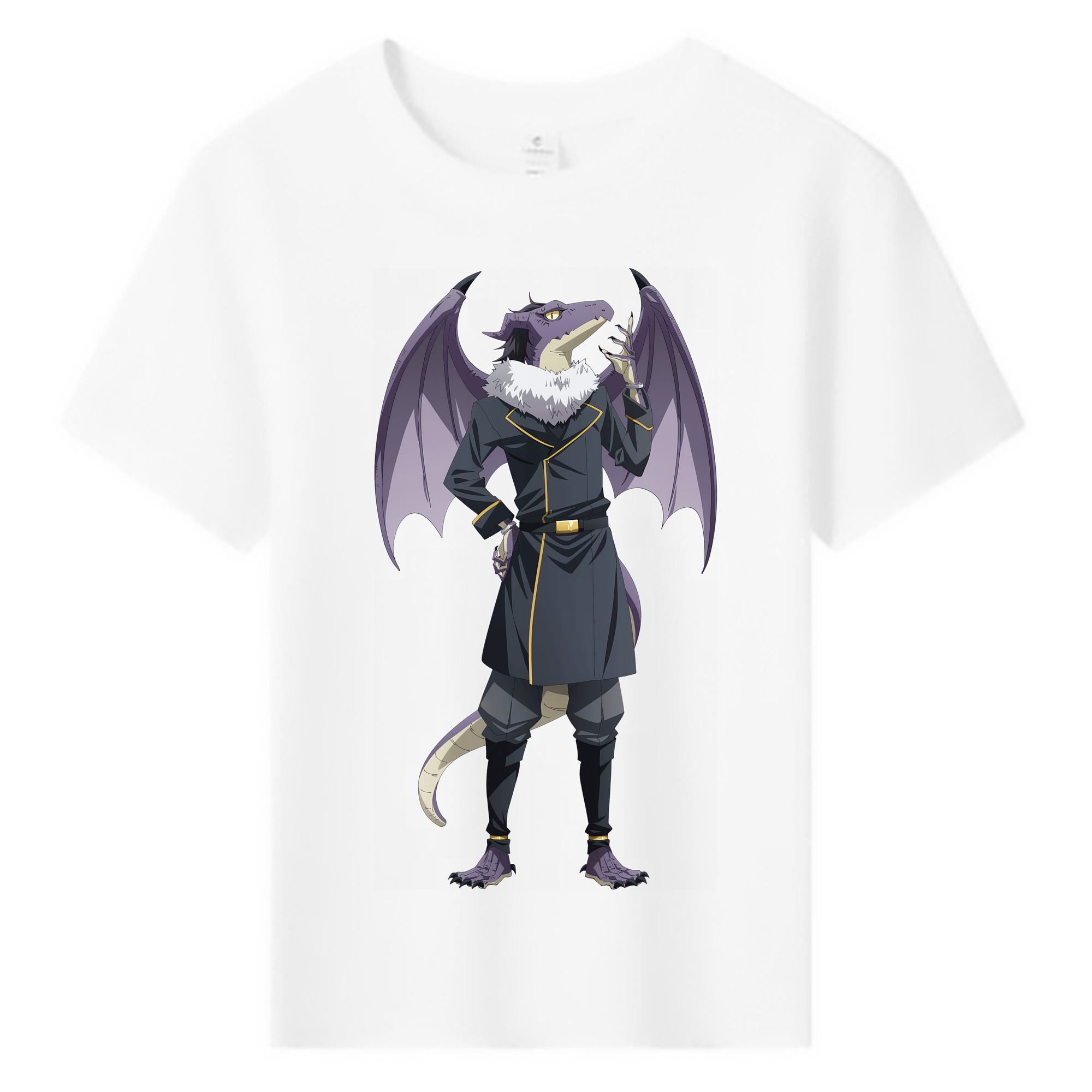 （画像用） 転スラ Regarding Reincarnated to Slime 綿100％キッズTシャツ（フロントプリント）