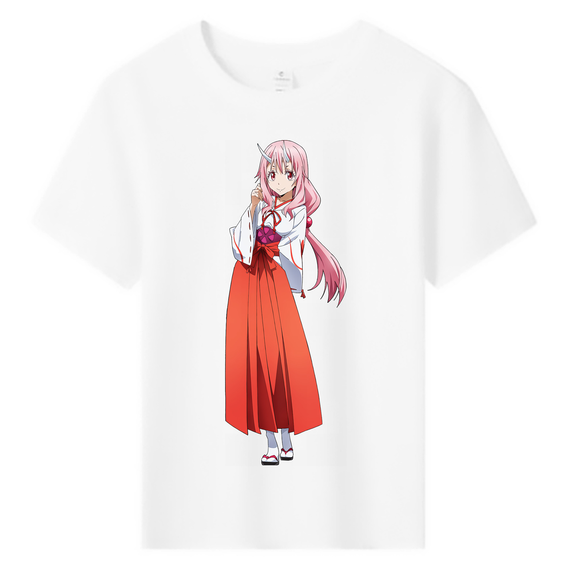 （画像用） 転スラ Regarding Reincarnated to Slime 綿100％キッズTシャツ（フロントプリント）