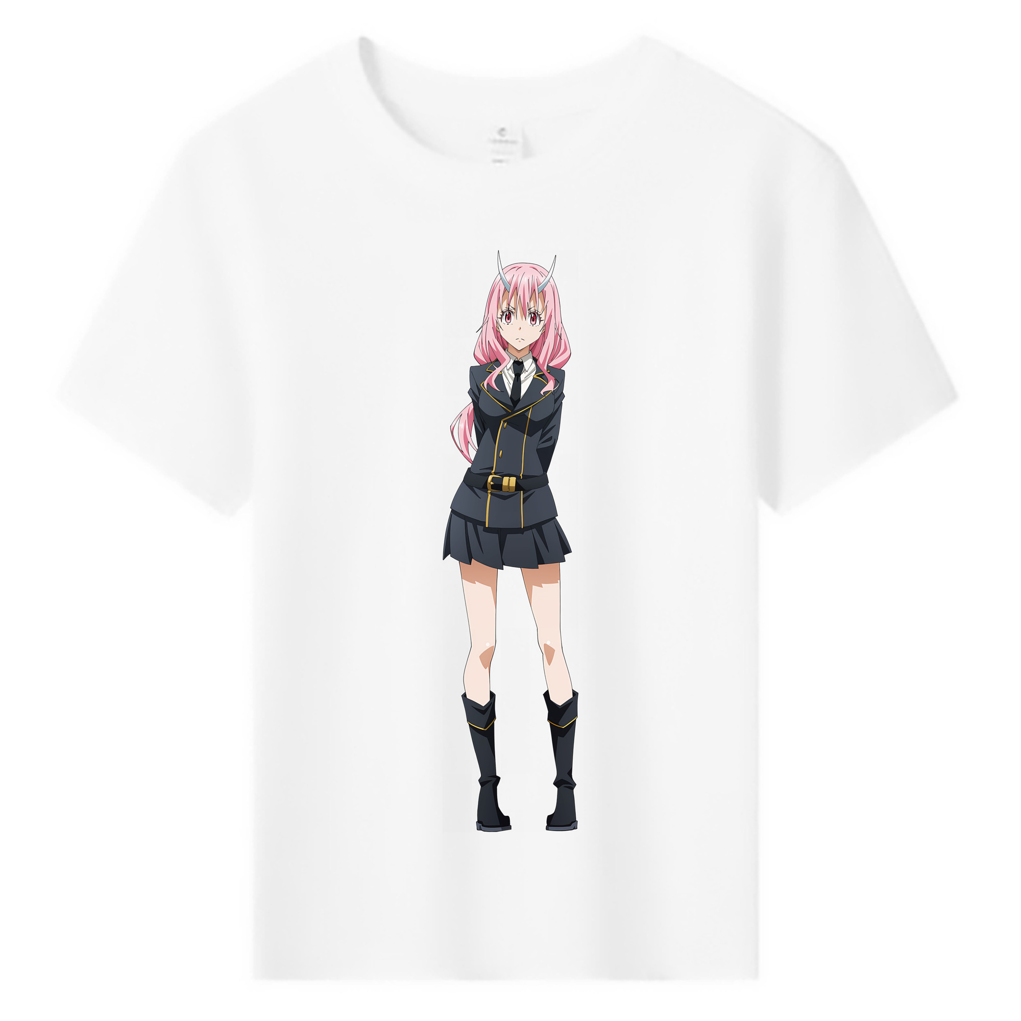 （画像用） 転スラ Regarding Reincarnated to Slime 綿100％キッズTシャツ（フロントプリント）