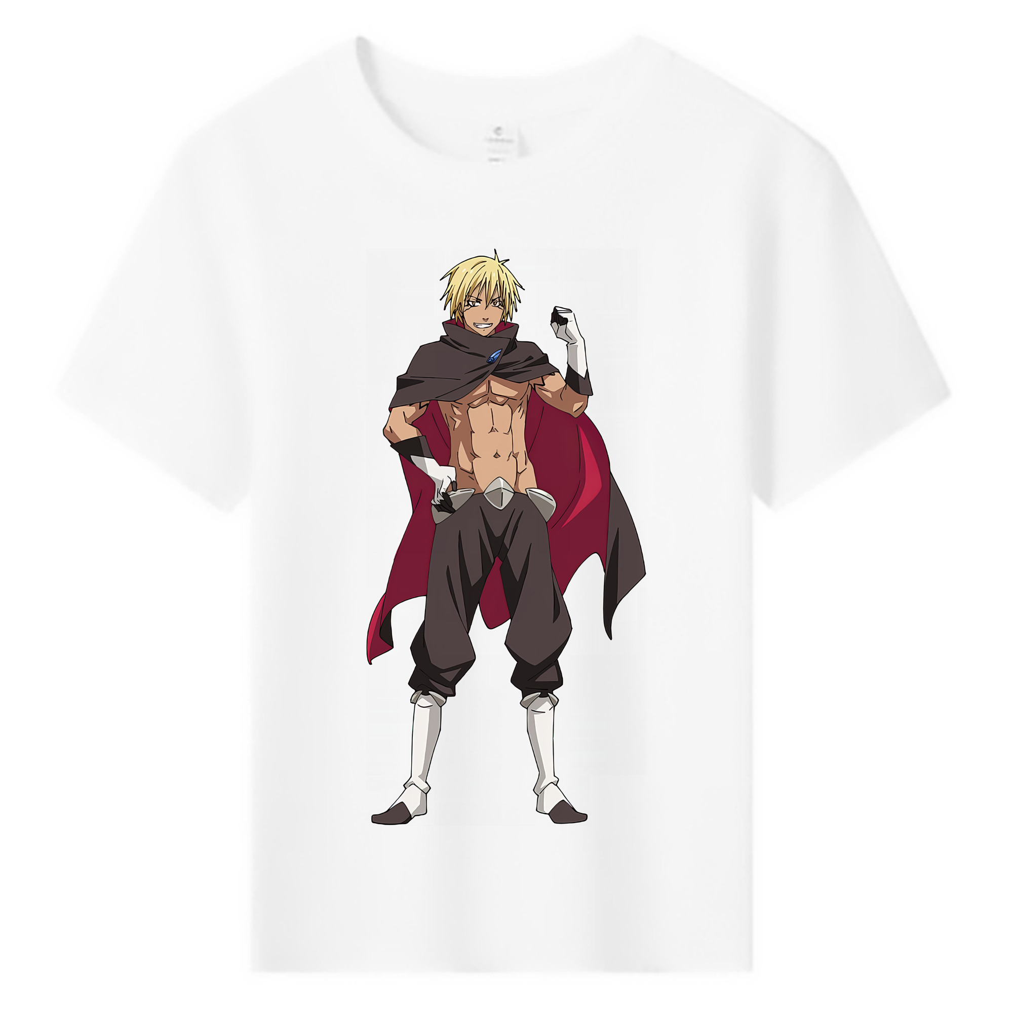（画像用） 転スラ Regarding Reincarnated to Slime 綿100％キッズTシャツ（フロントプリント）