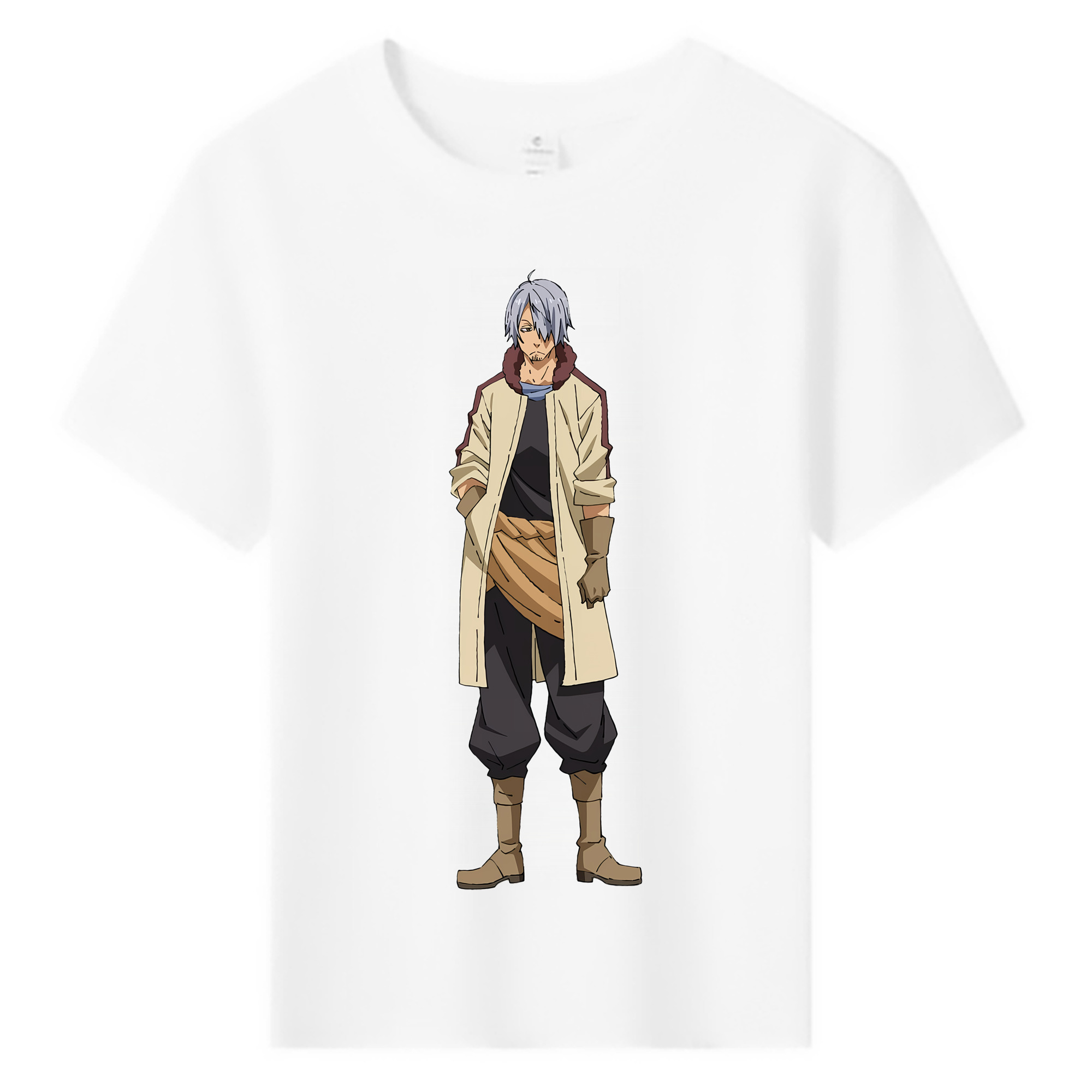 （画像用） 転スラ Regarding Reincarnated to Slime 綿100％キッズTシャツ（フロントプリント）